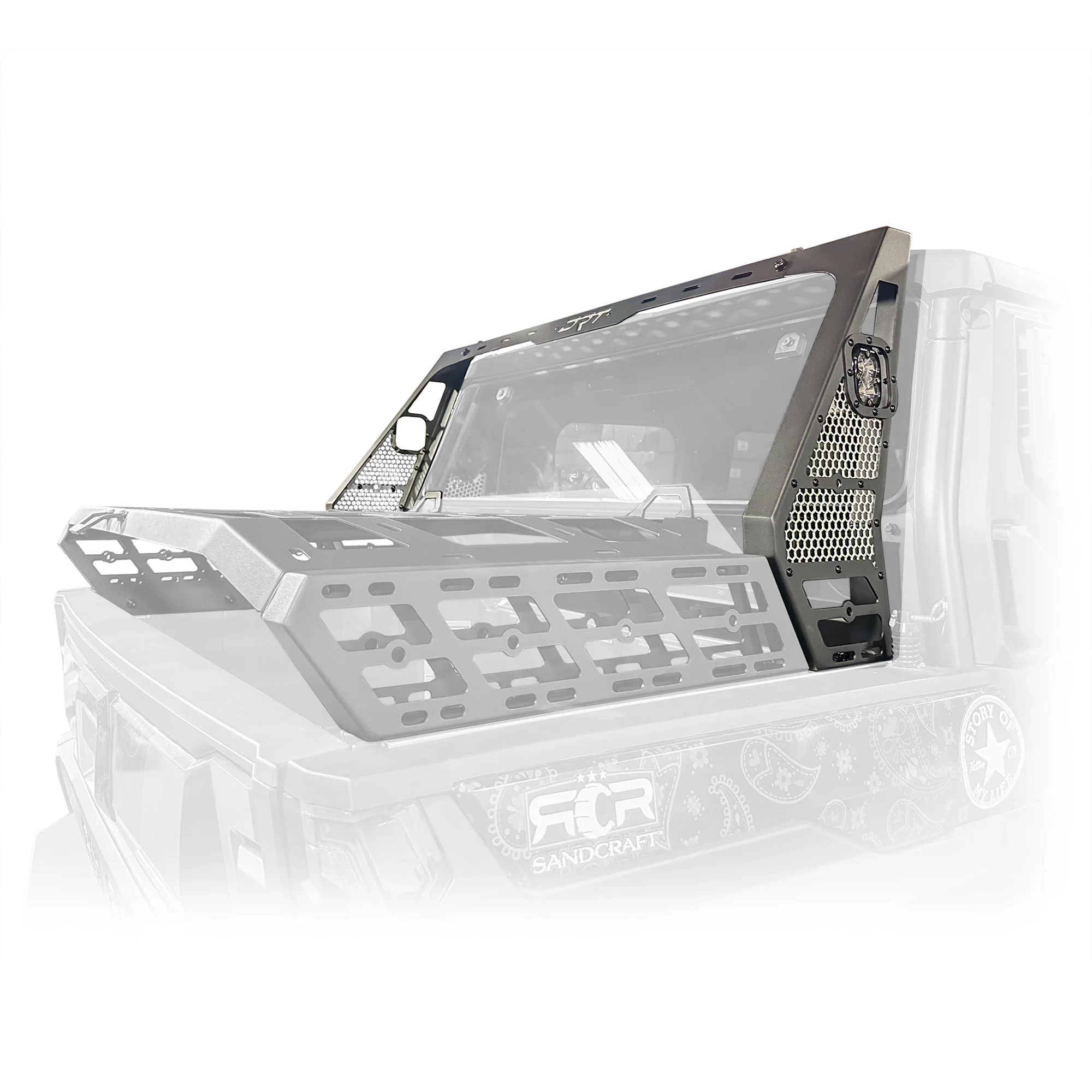 2024+ Polaris Xpedition Chase Rack & Tire Carrier System by DRT Motorsports - Image 16
