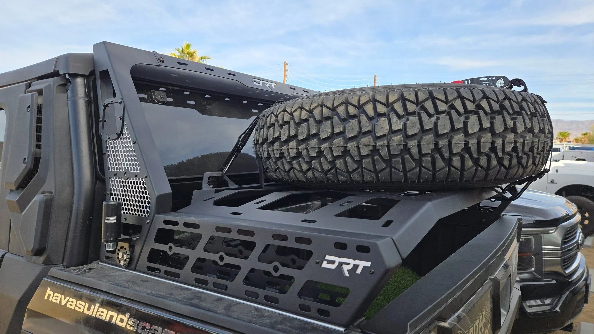 2024+ Polaris Xpedition Chase Rack & Tire Carrier System by DRT Motorsports - Image 3