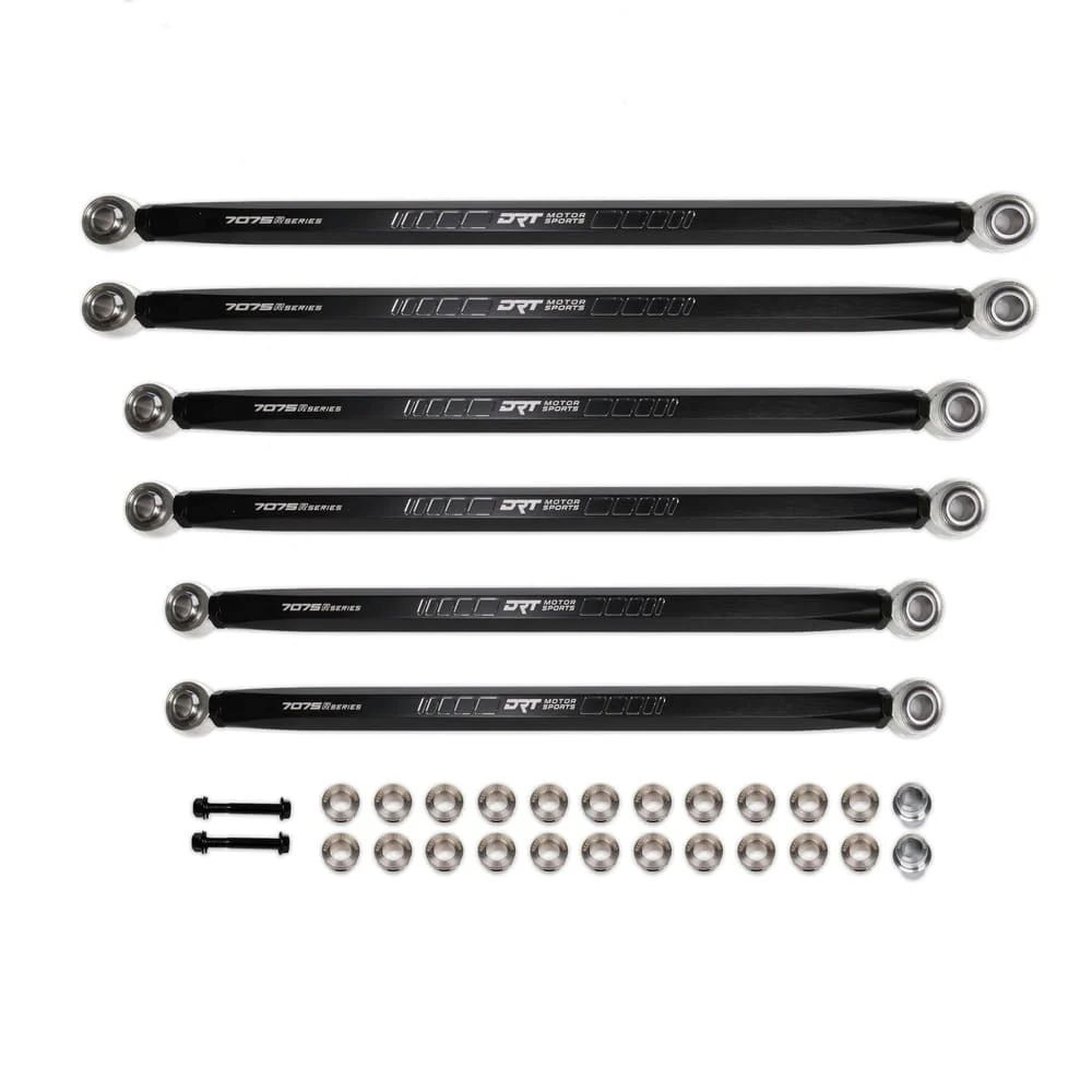 DRT '24+ Can-Am Maverick R Billet Aluminum Race Series 7075 XD Hex Bar Radius Rod Set