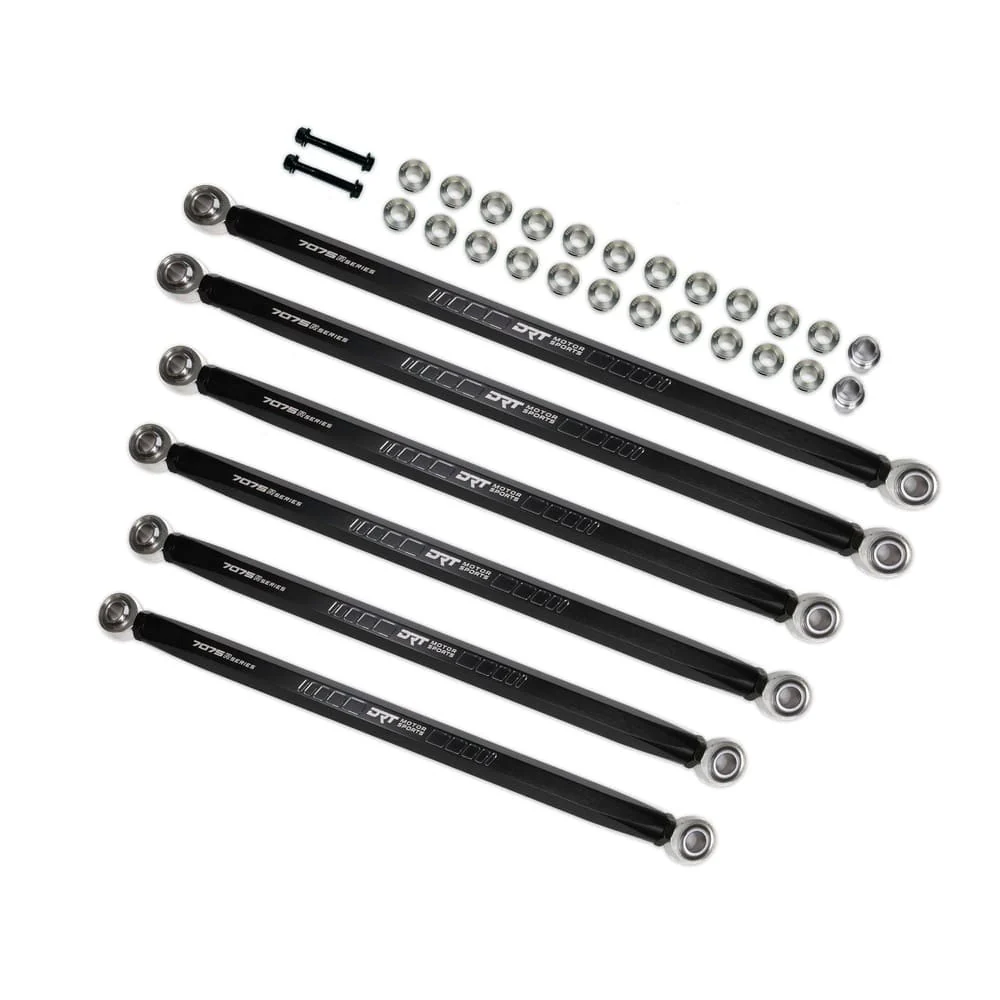 DRT '24+ Can-Am Maverick R Billet Aluminum Race Series 7075 XD Hex Bar Radius Rod Set - Image 2