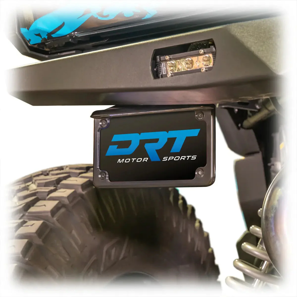 DRT '24+ Polaris Xpedition Rear Bumper License Plate Bracket - Image 6