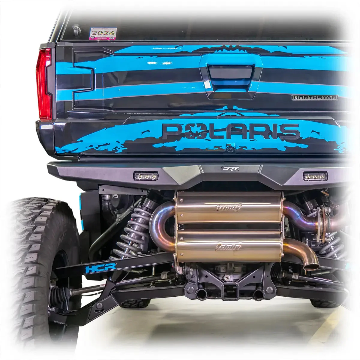 DRT '24+ Polaris Xpedition Rear Bumper License Plate Bracket - Image 8