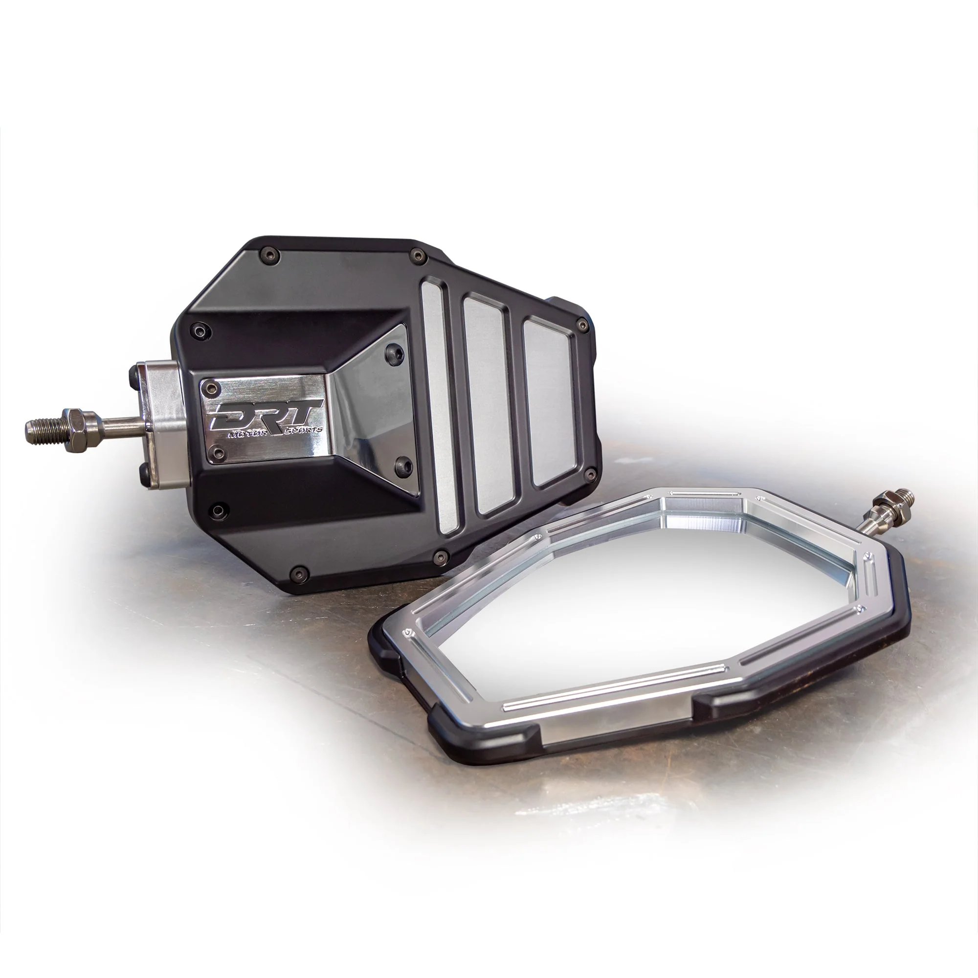 DRT Billet Aluminum Tactical Convex Side Mirror Set - Image 3
