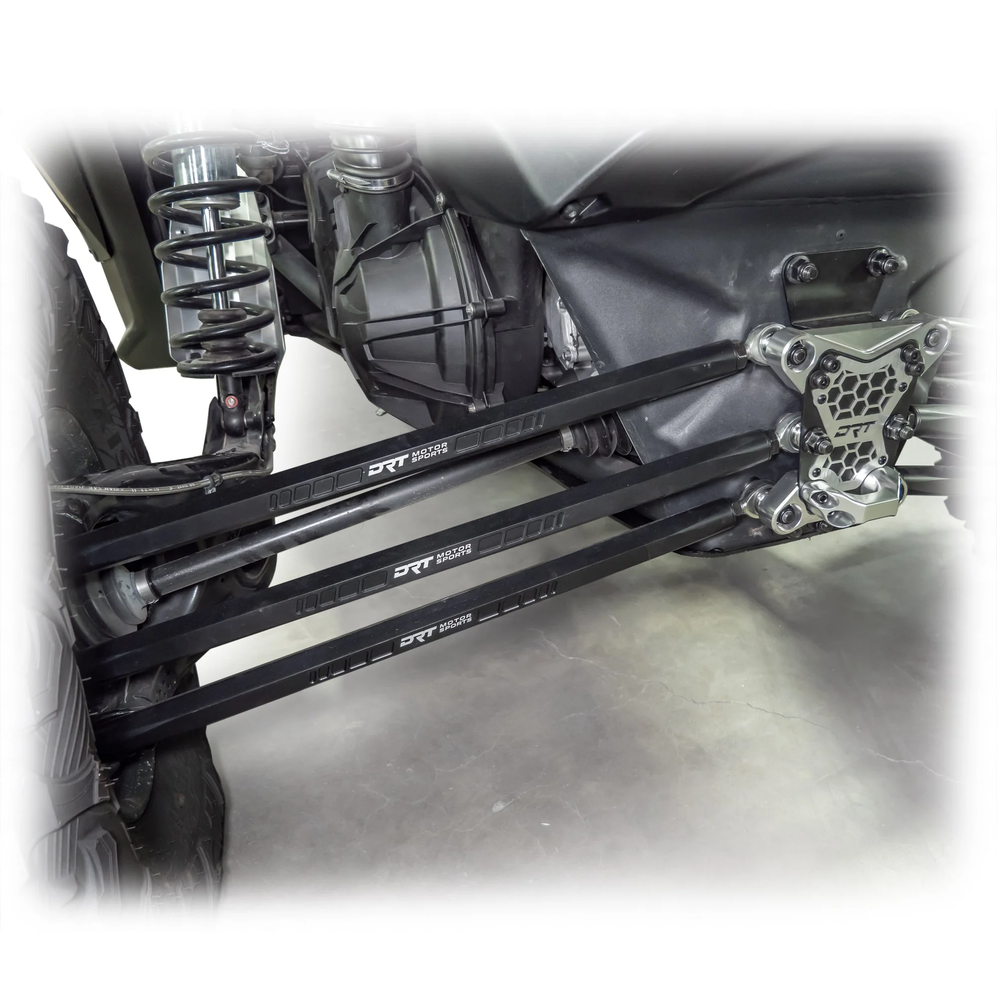 DRT Motorsports Can-Am Maverick X3 Billet Aluminum 3-PC Radius Rod Plate Kit - Image 7