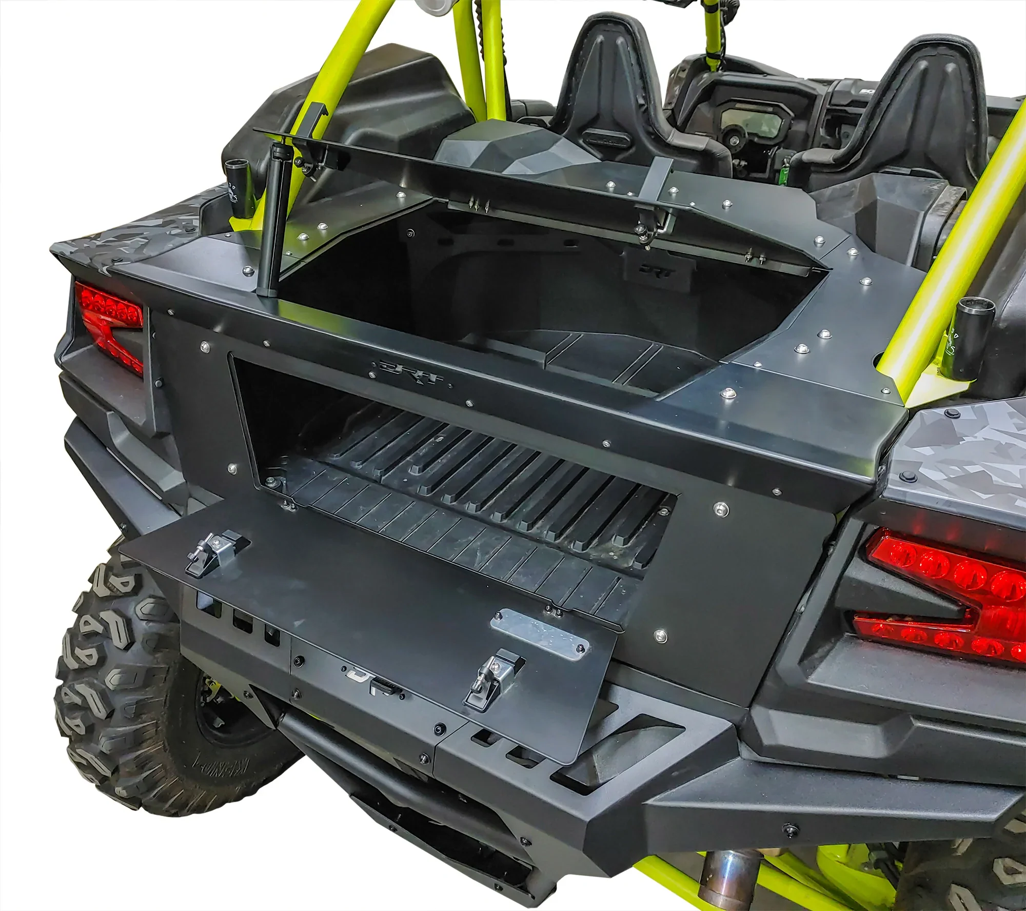 DRT Kawasaki KRX 1000/4 HD Aluminum Storage/Trunk Enclosure - Image 5