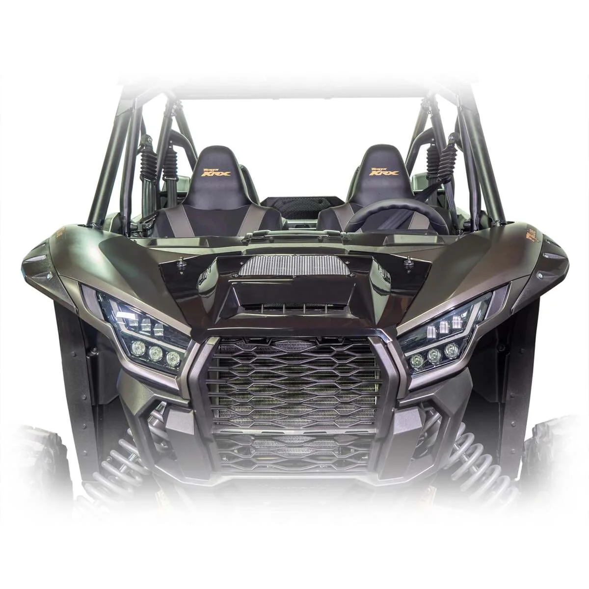 DRT Kawasaki Teryx KRX/4 1000 High Impact ABS Vented Hood - Image 7