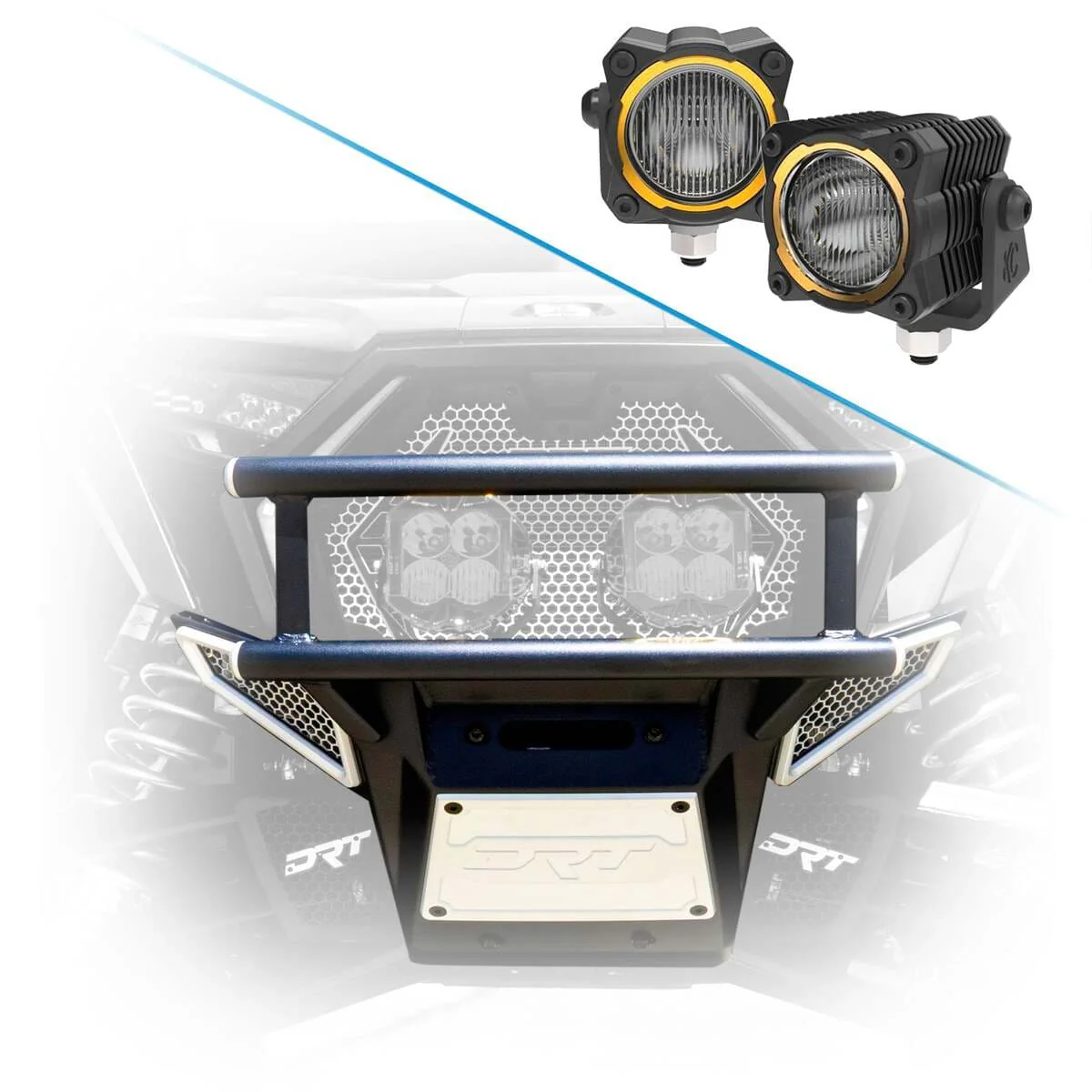 DRT Motorsports Desert Runner Winch Bumper for Polaris RZR Pro R/Pro S/Turbo R (2022+) - Image 12