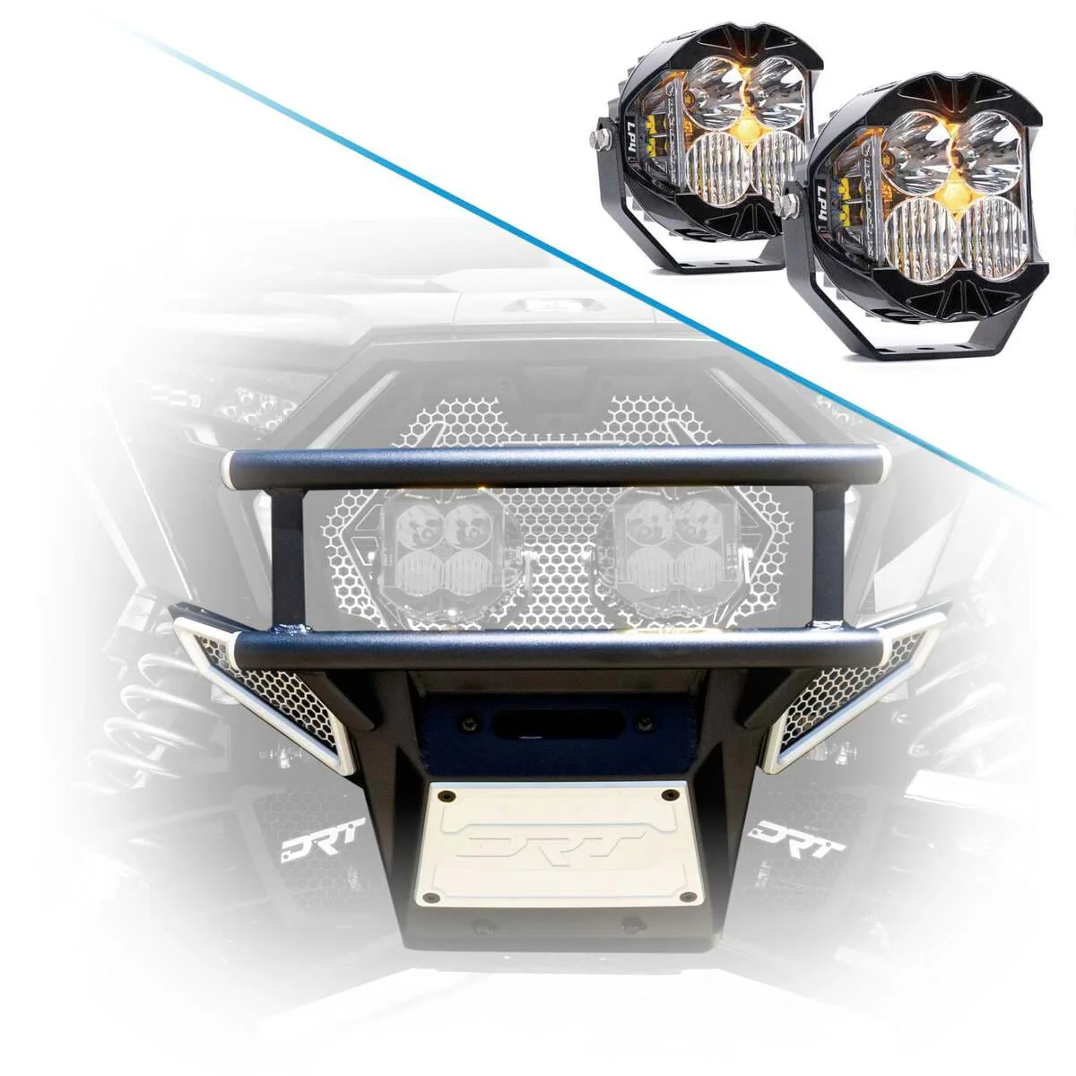 DRT Motorsports Desert Runner Winch Bumper for Polaris RZR Pro R/Pro S/Turbo R (2022+) - Image 3