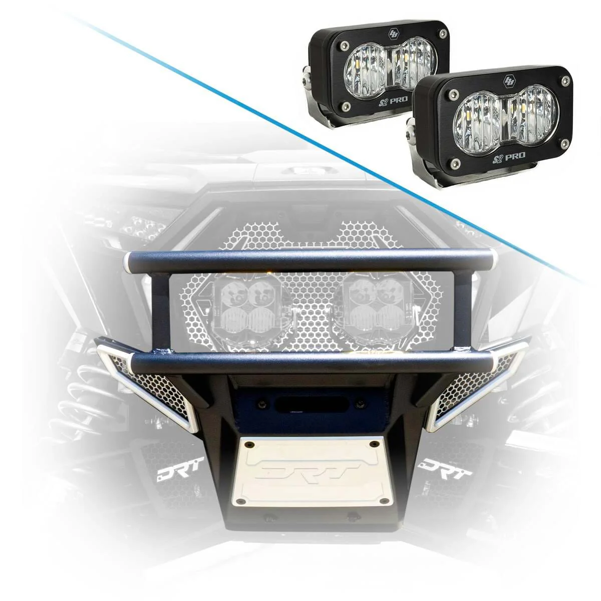 DRT Motorsports Desert Runner Winch Bumper for Polaris RZR Pro R/Pro S/Turbo R (2022+) - Image 5