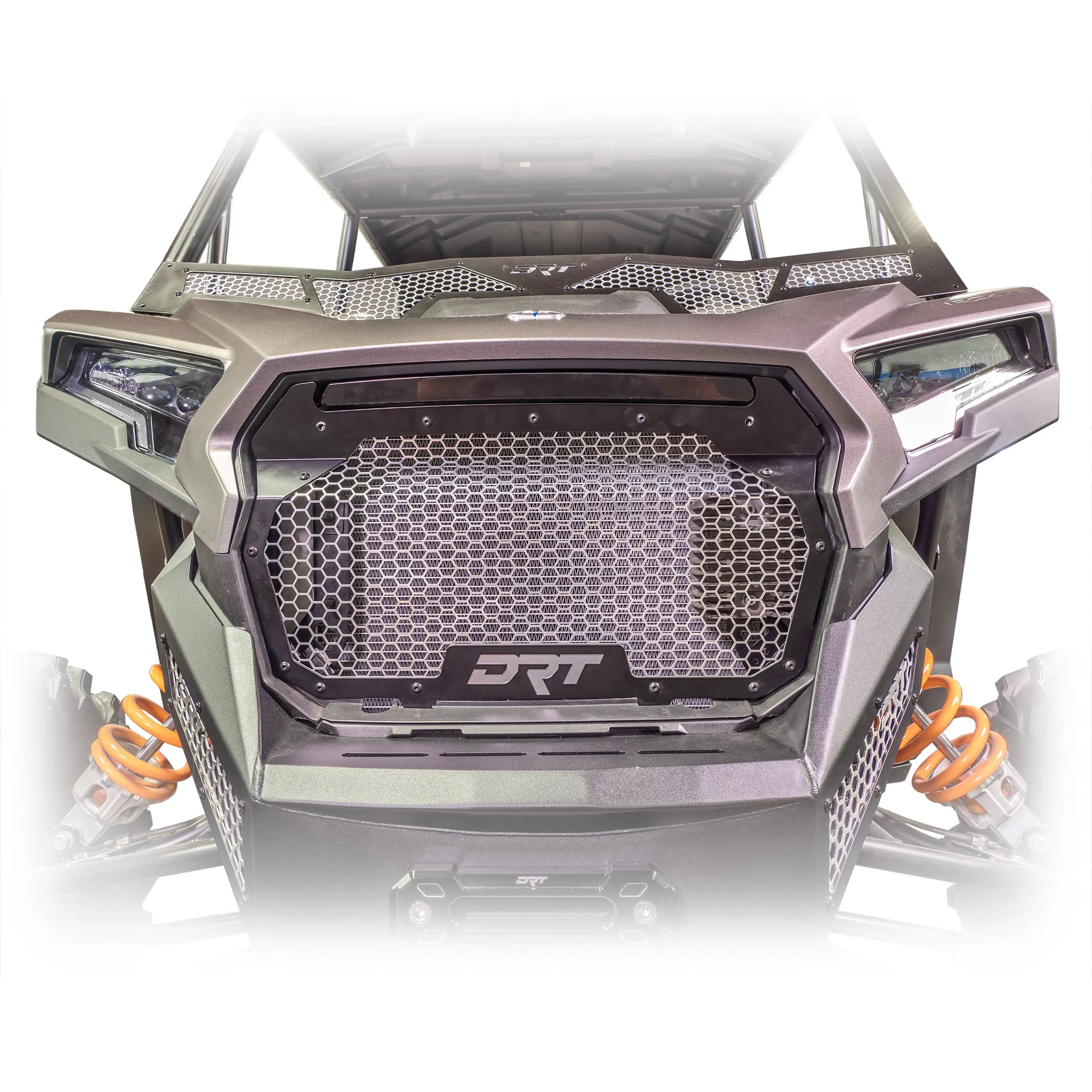 DRT Motorsports Polaris 2024–2025 RZR XP 1000/4 Aluminum Front Grill - Image 3