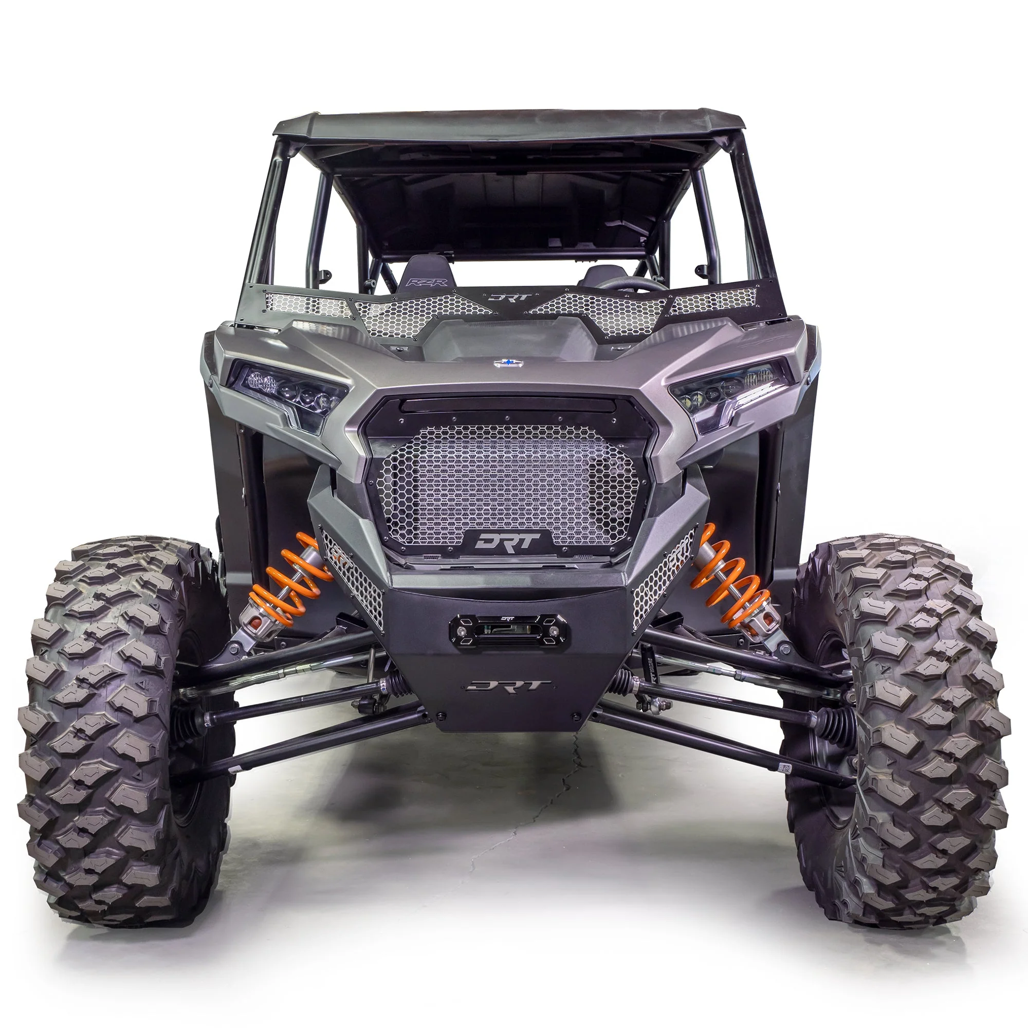DRT Motorsports Polaris 2024–2025 RZR XP 1000/4 Aluminum Front Grill - Image 5