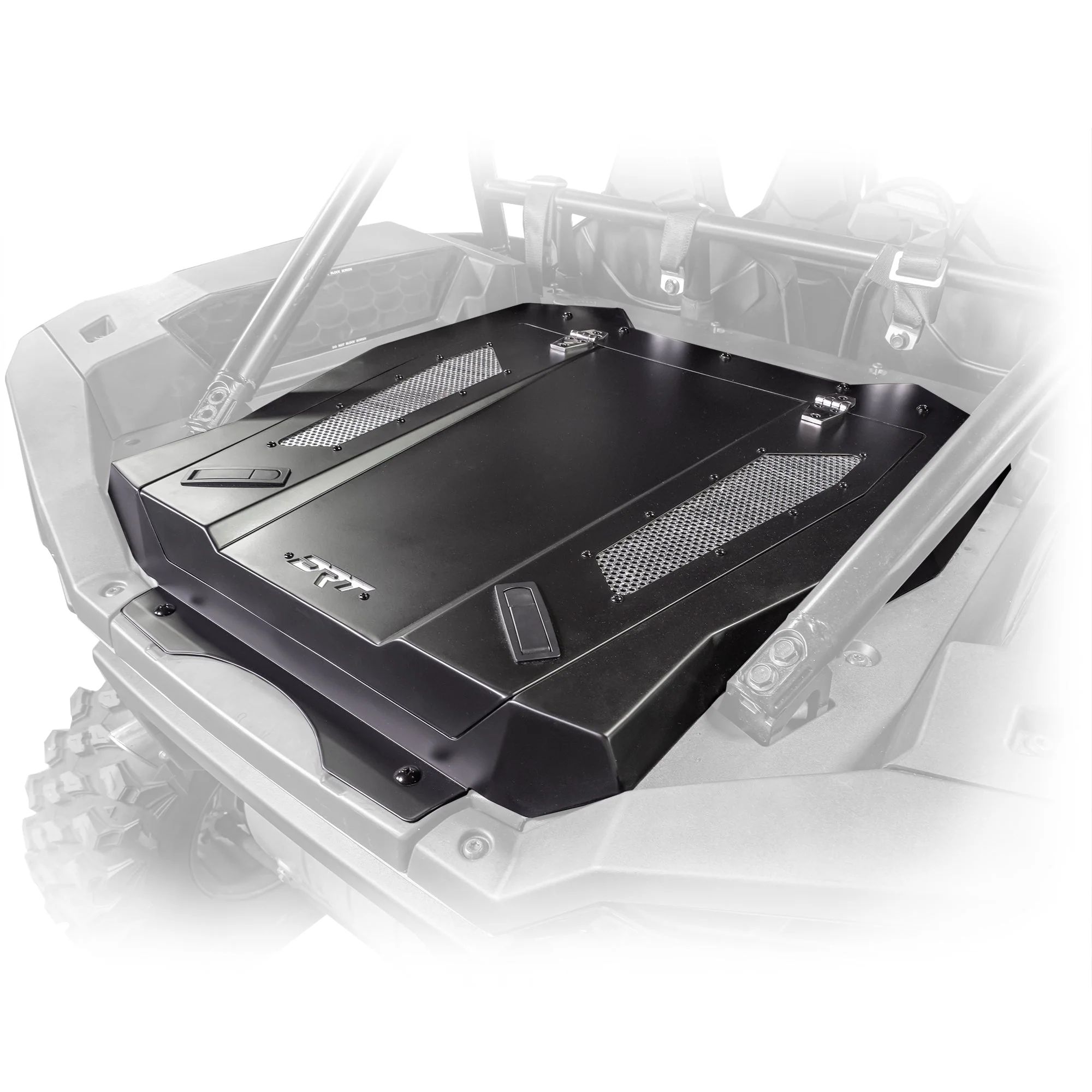 DRT Motorsports Polaris 2024+ RZR XP 1000/4 Aluminum Trunk Enclosure