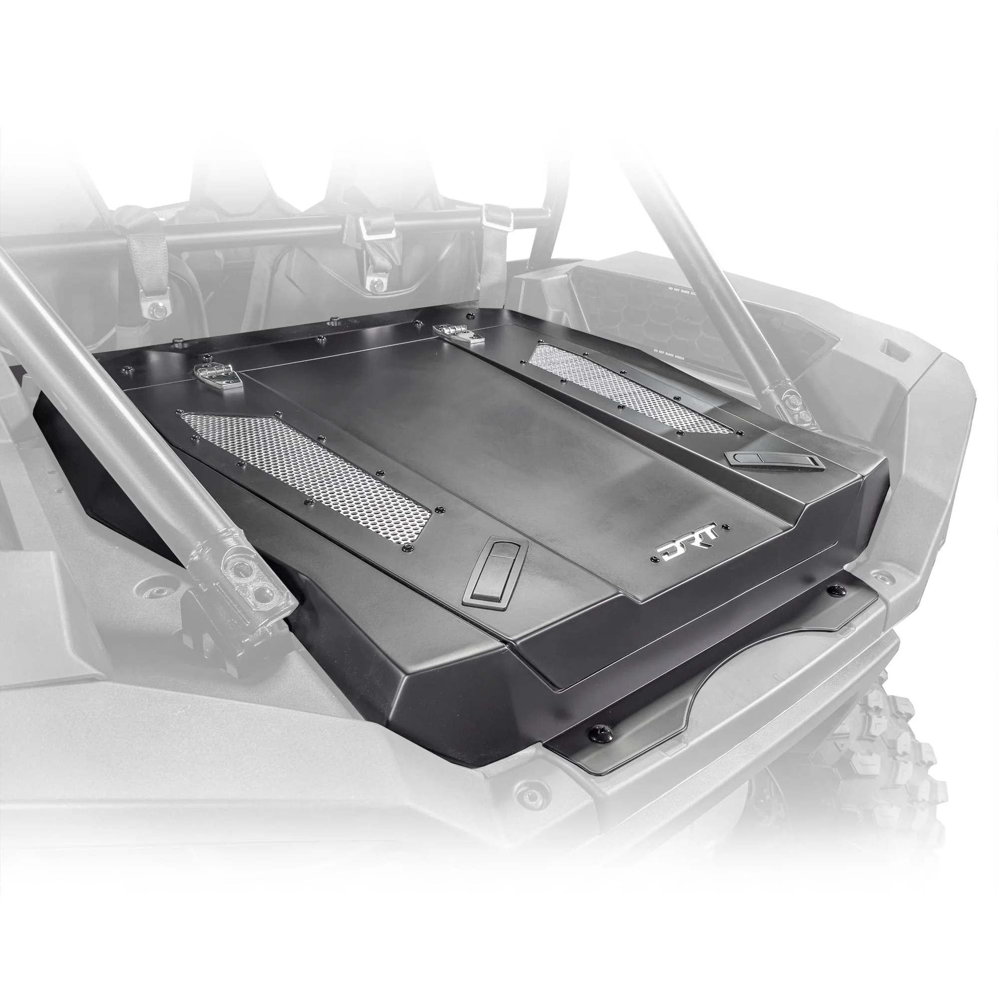 DRT Motorsports Polaris 2024+ RZR XP 1000/4 Aluminum Trunk Enclosure - Image 2