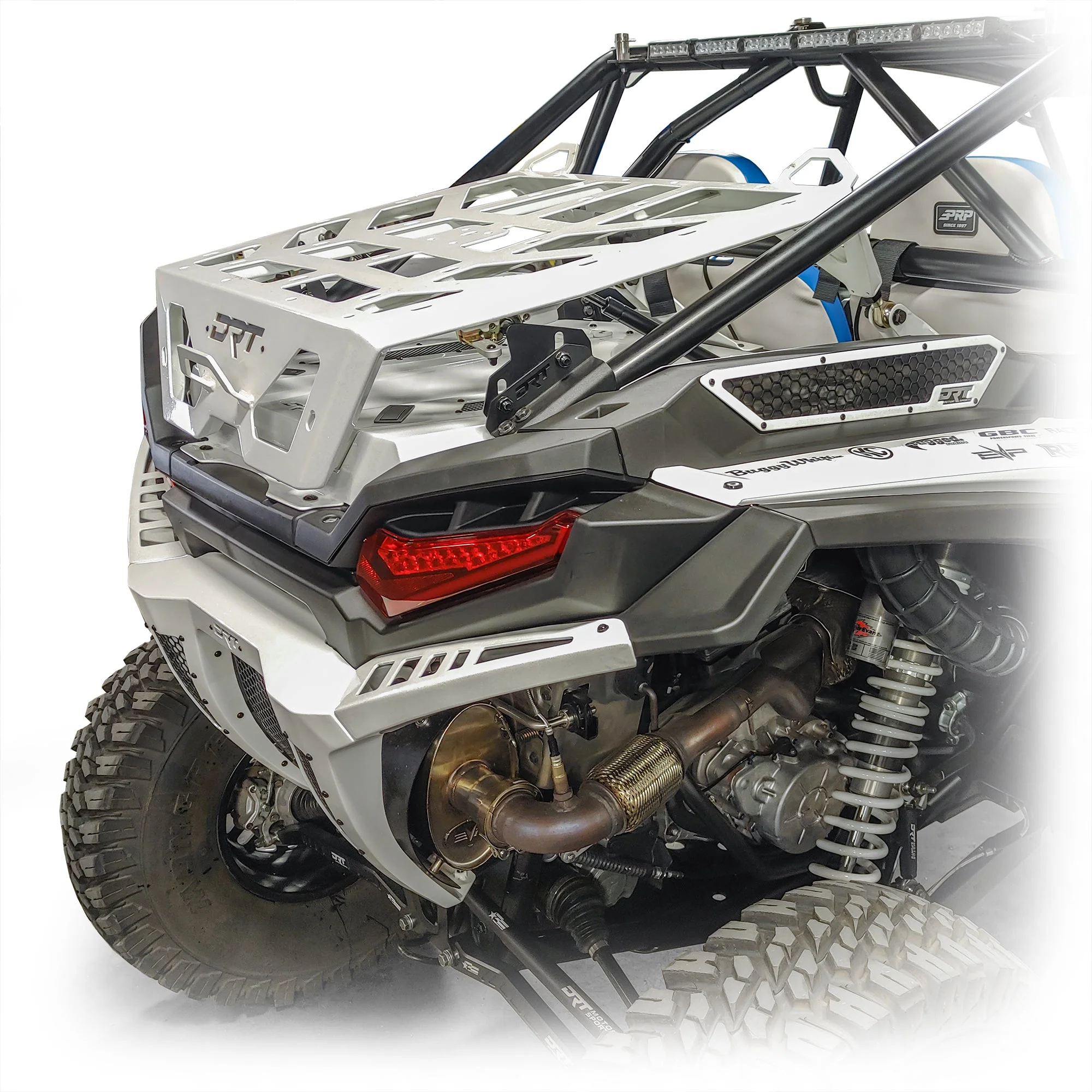 DRT Motorsports Polaris RZR XP 1000/4 Tire Carrier & Adventure Rack (2024+) - Image 2