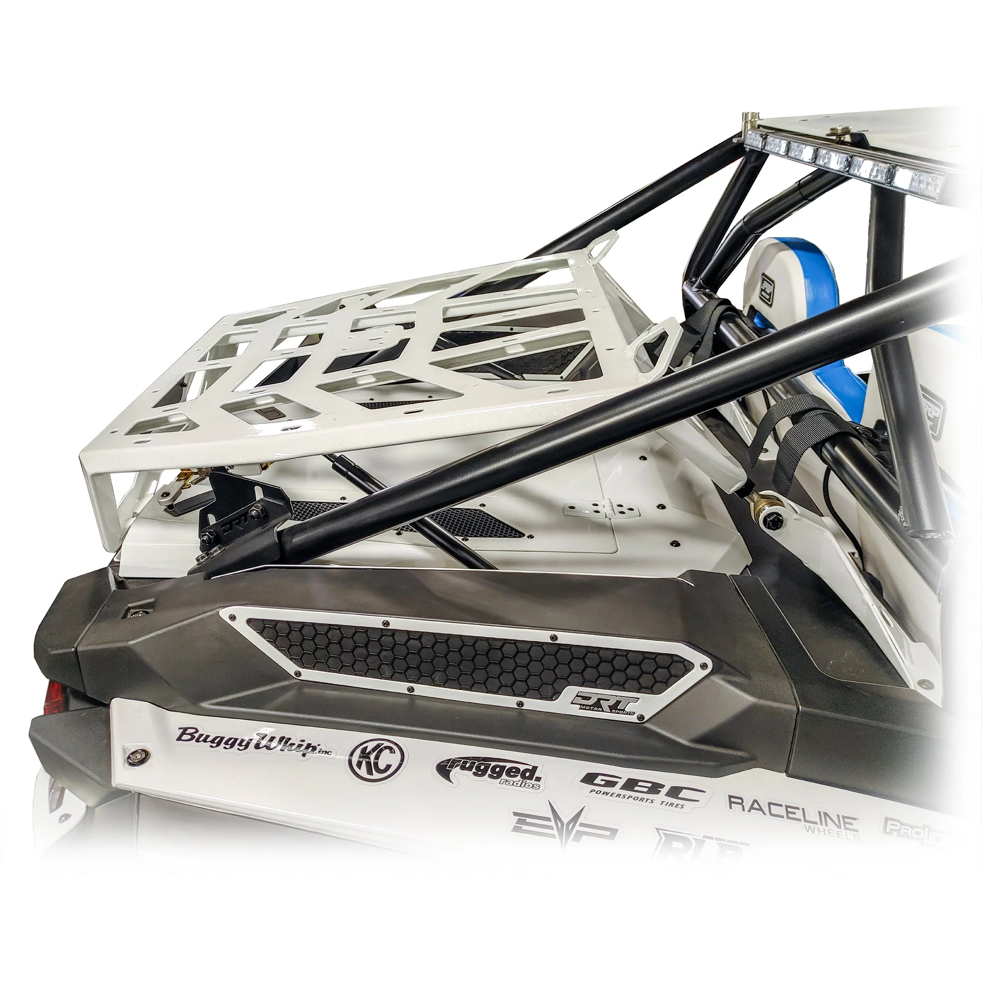 DRT Motorsports Polaris RZR XP 1000/4 Tire Carrier & Adventure Rack (2024+) - Image 3