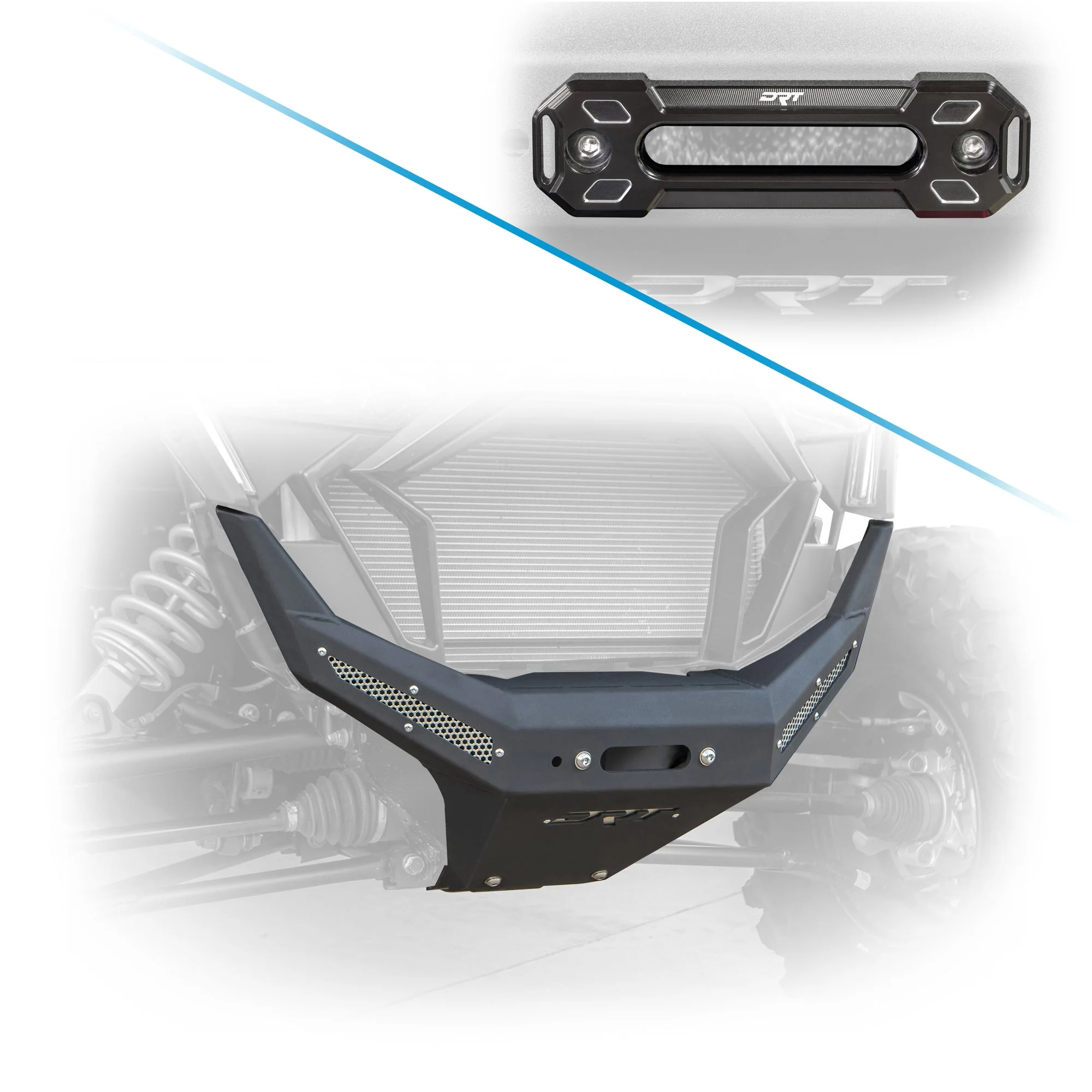 DRT Motorsports Polaris RZR Pro XP Front Winch Bumper (2020-2024) - Image 5
