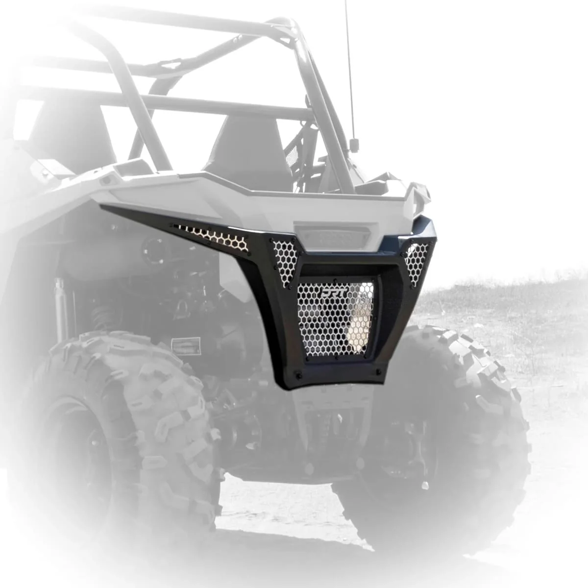 DRT Motorsports Polaris RZR 200 EFI Rear Bumper - Image 2