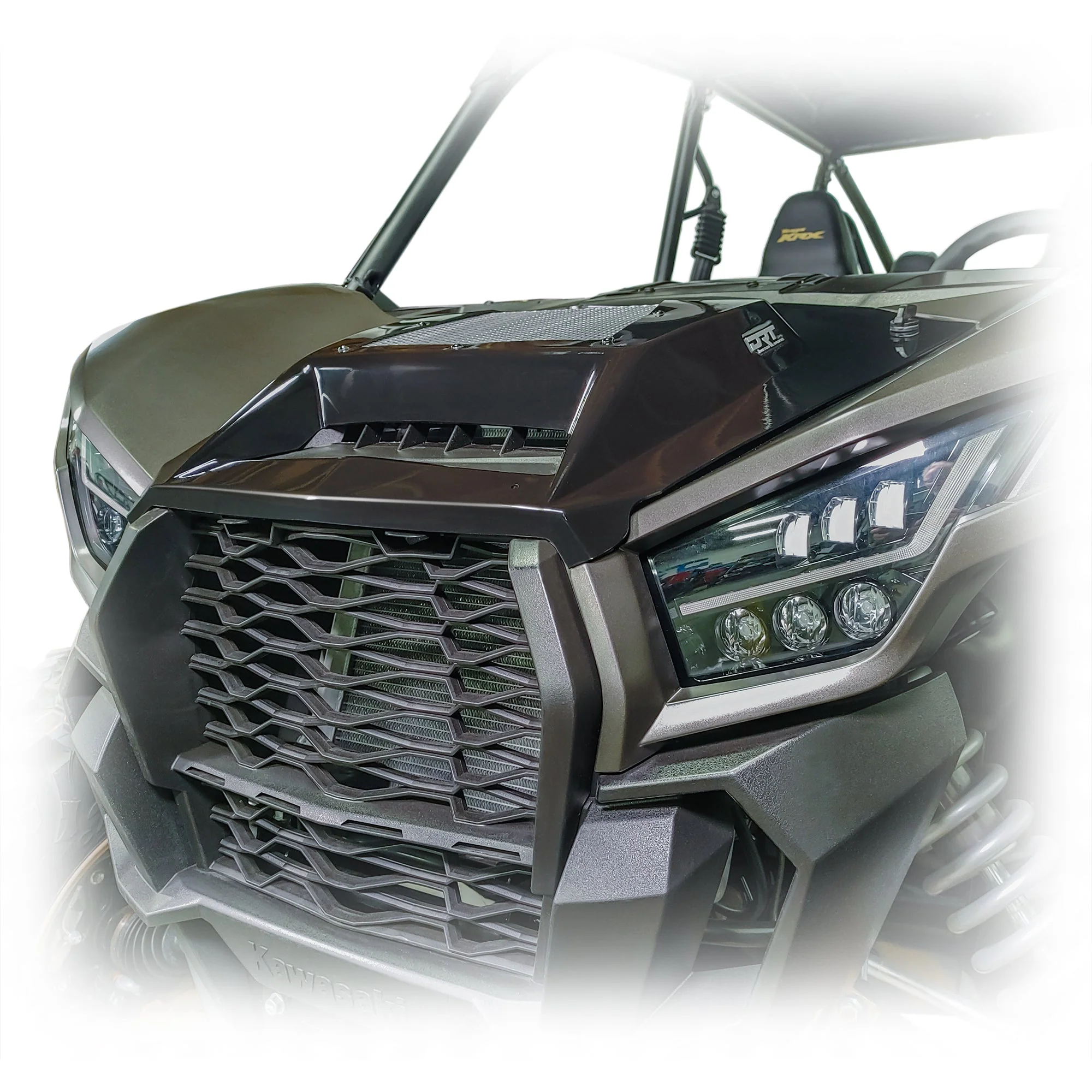 DRT Motorsports Vented Hood for Kawasaki Teryx KRX/4 1000 - Image 2