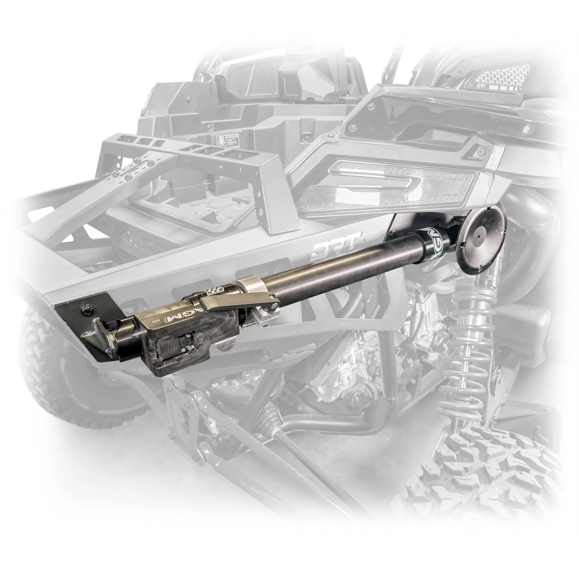 DRT Polaris Pro R Desert Runner Fixed Tire Carrier Jack Holder Kit