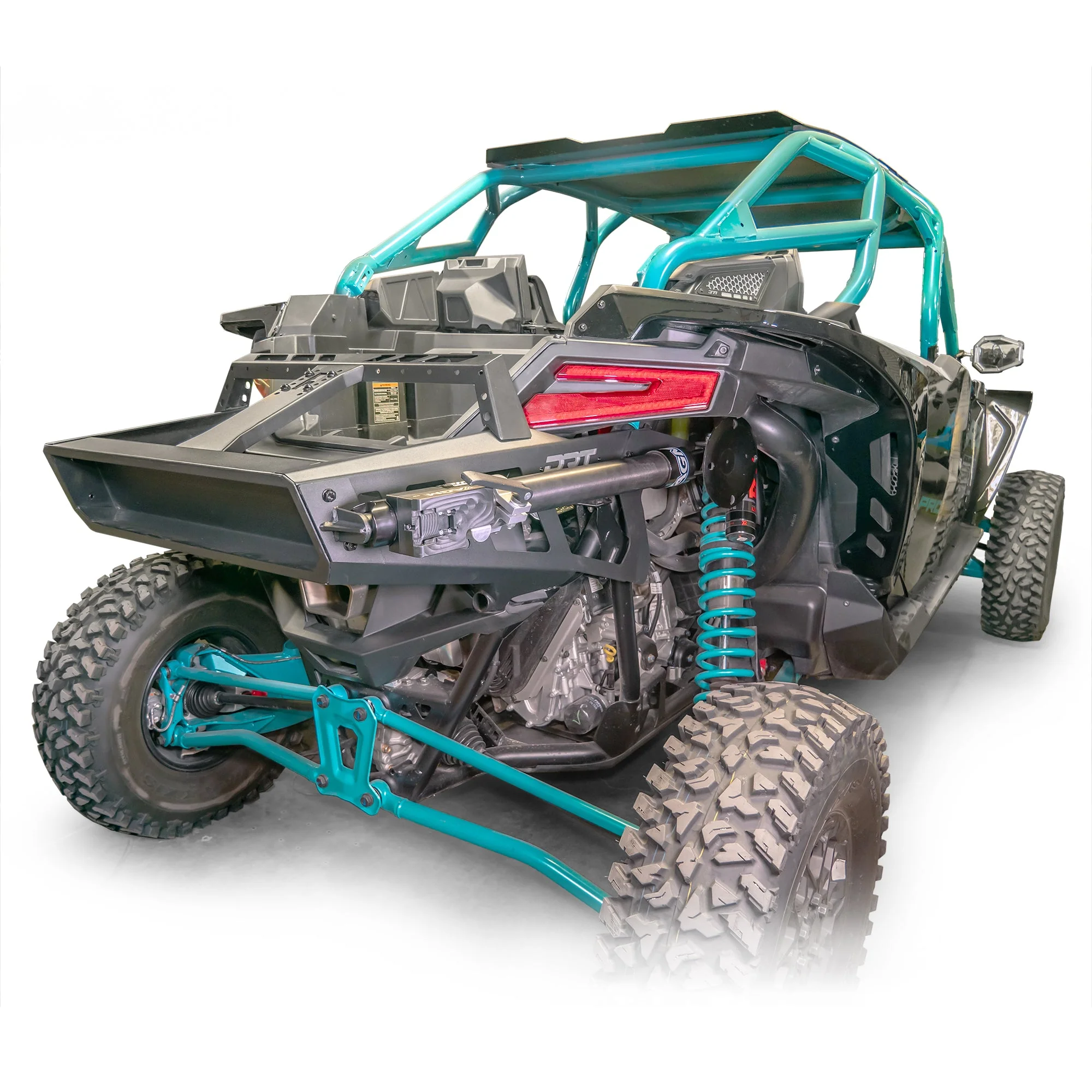 DRT Polaris Pro R Desert Runner Fixed Tire Carrier Jack Holder Kit - Image 8