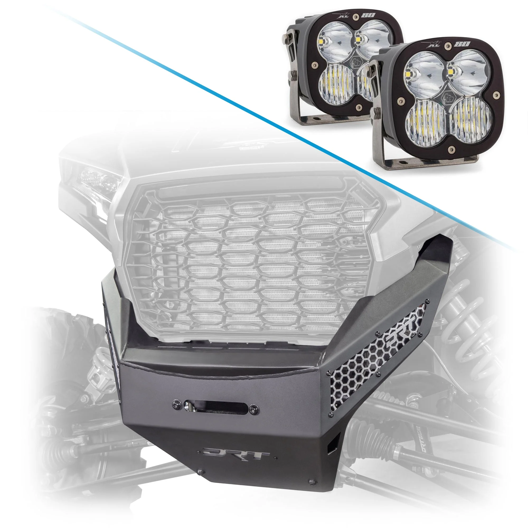 DRT Polaris RZR 2024-2025 XP 1000/4 Front Winch Bumper - Image 19