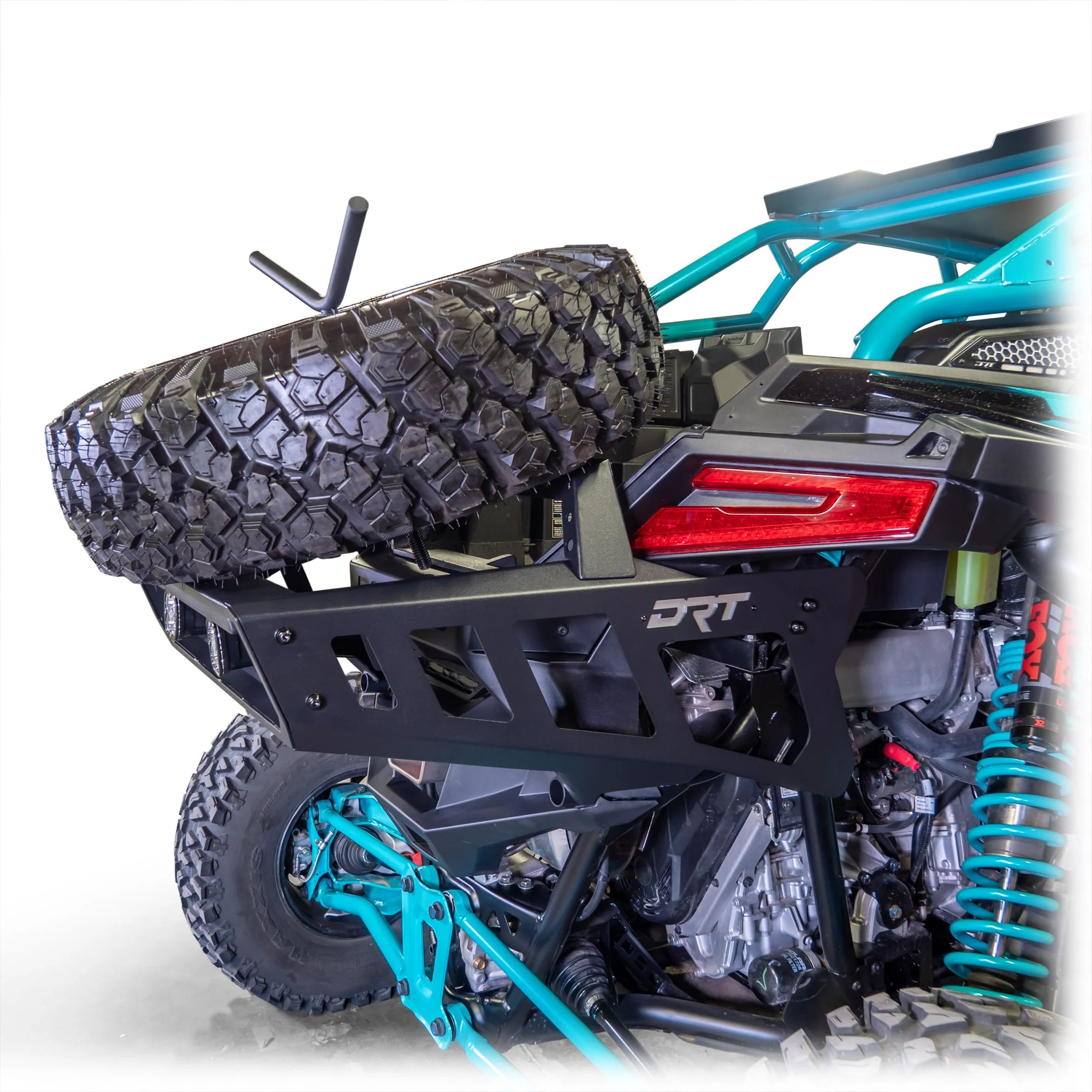 DRT Polaris RZR Pro R Desert Runner Fixed Tire Carrier - Image 6