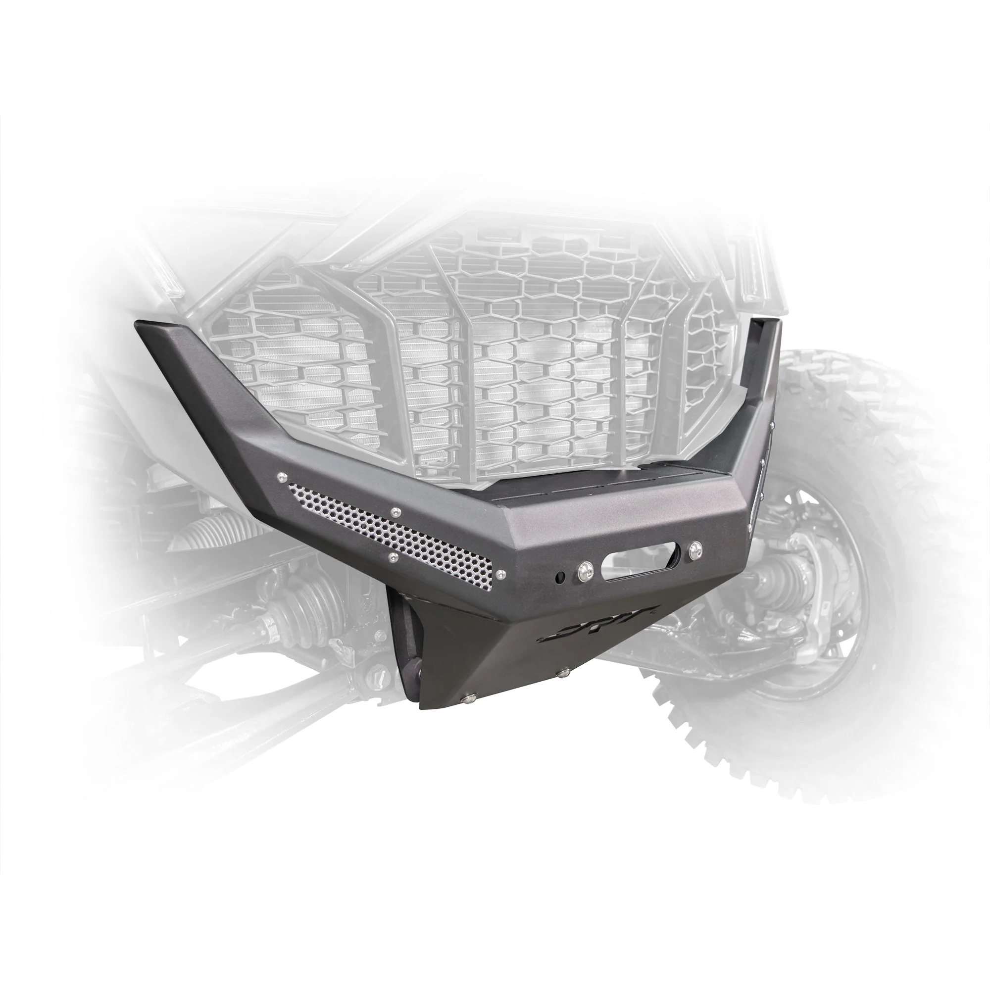 DRT Polaris RZR Pro R / Turbo R 2020-2024 Front Winch Bumper - Image 3
