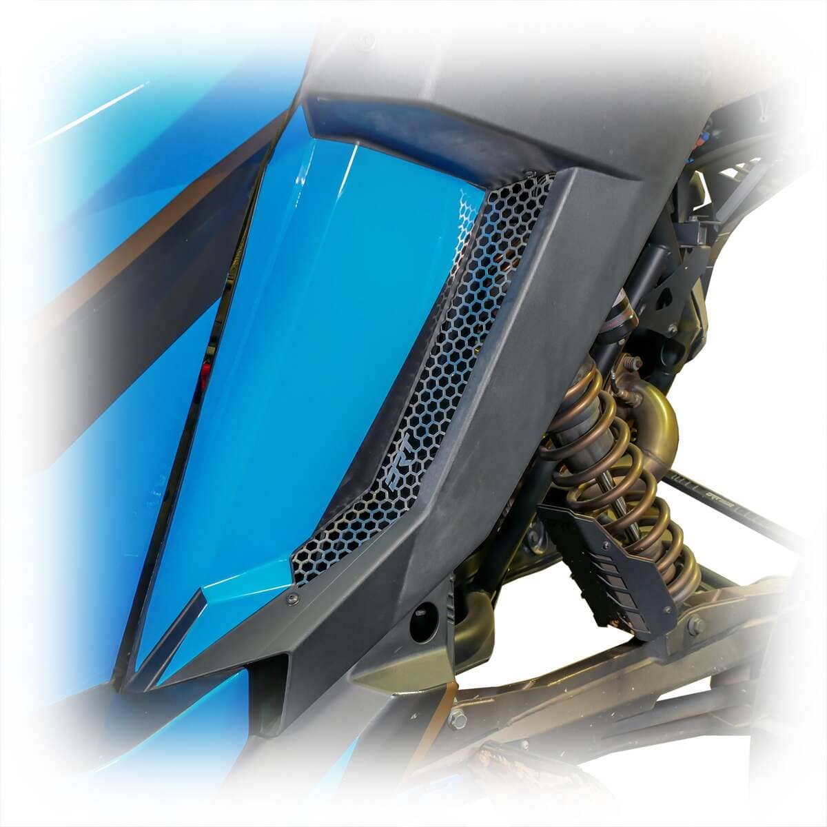 DRT Polaris RZR Pro R/Turbo R Aluminum Rear Fender Screen set - Image 5