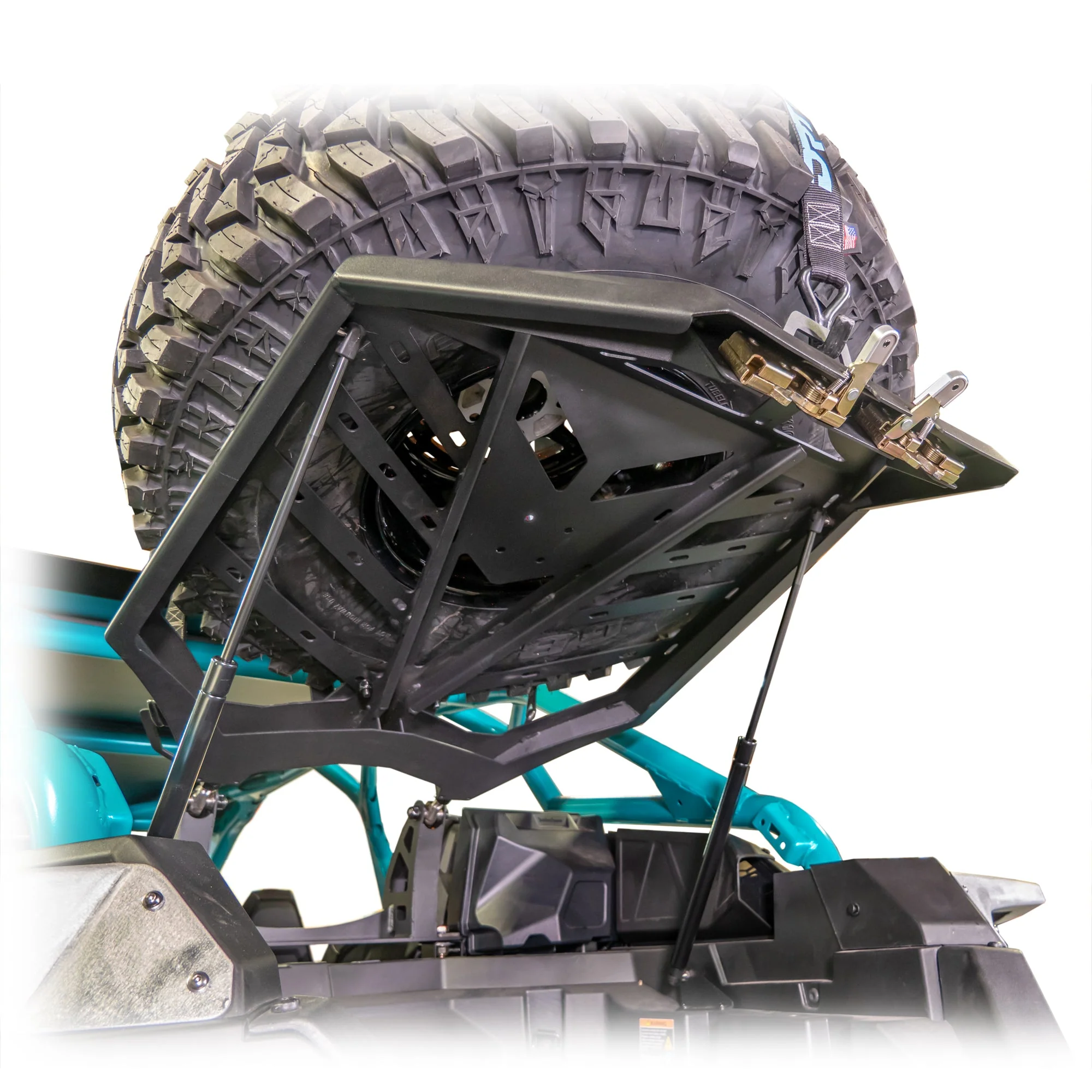DRT Polaris RZR Pro Series Tire Carrier/Adventure Rack V2.0 - Image 9