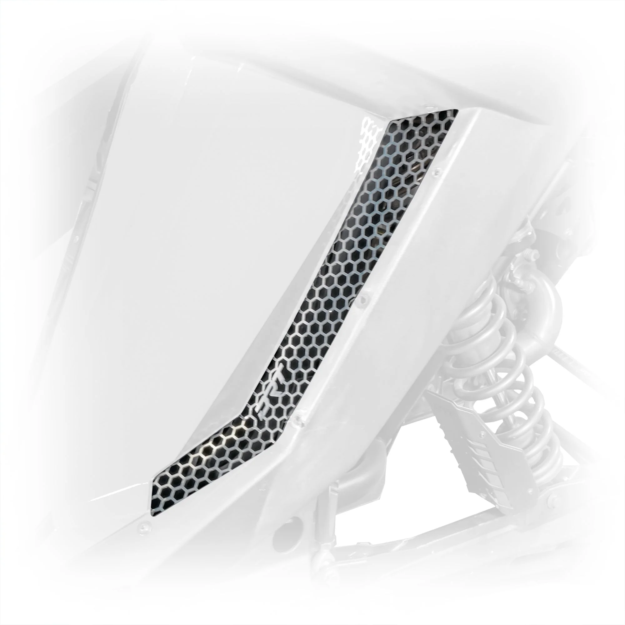 DRT Polaris RZR Pro XP/Pro R/Turbo R Aluminum Rear Fender Screen Set - Image 3