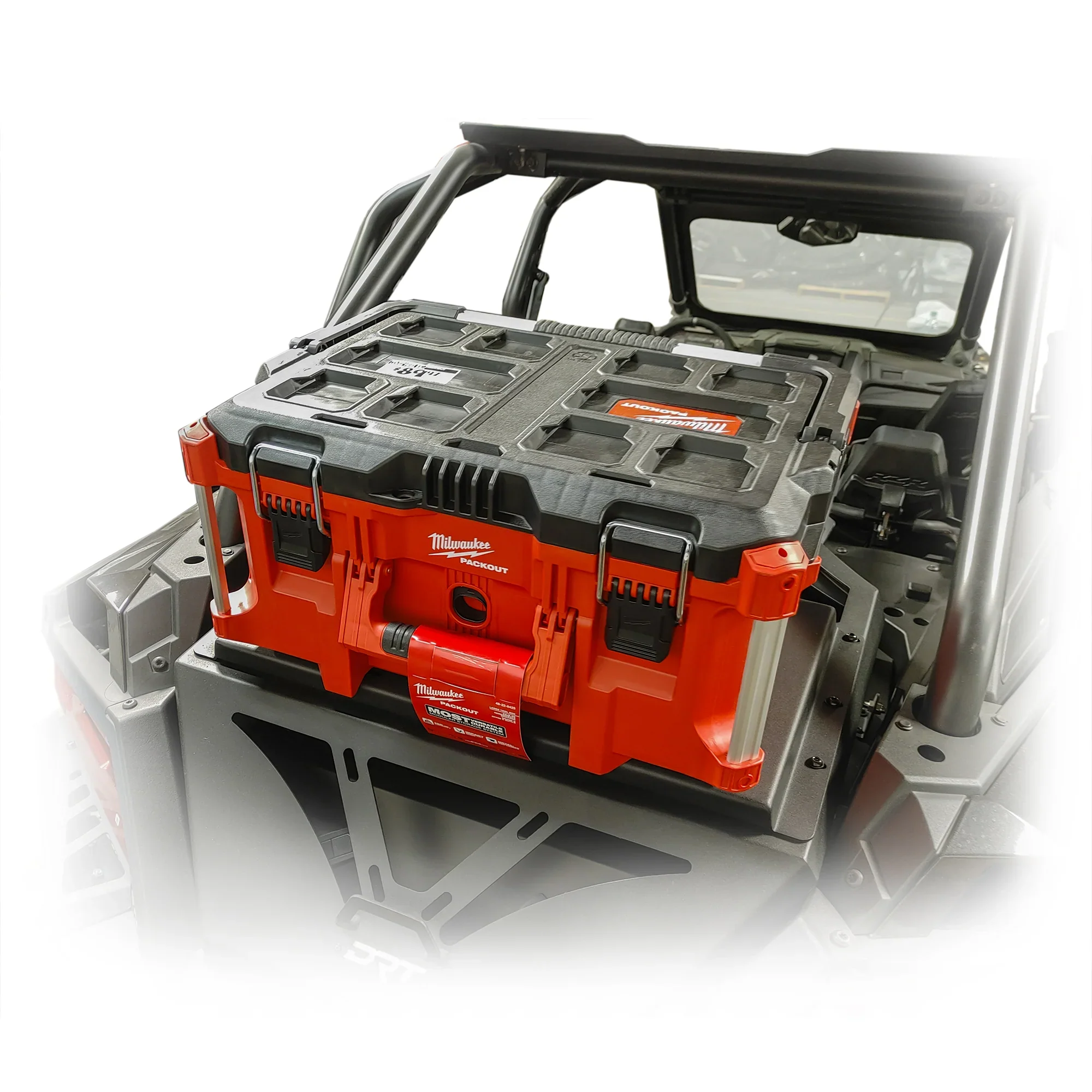 DRT Polaris RZR Pro XP/Pro R/Turbo R Packout Mount for Tire Carrier/Adventure Rack - Image 5