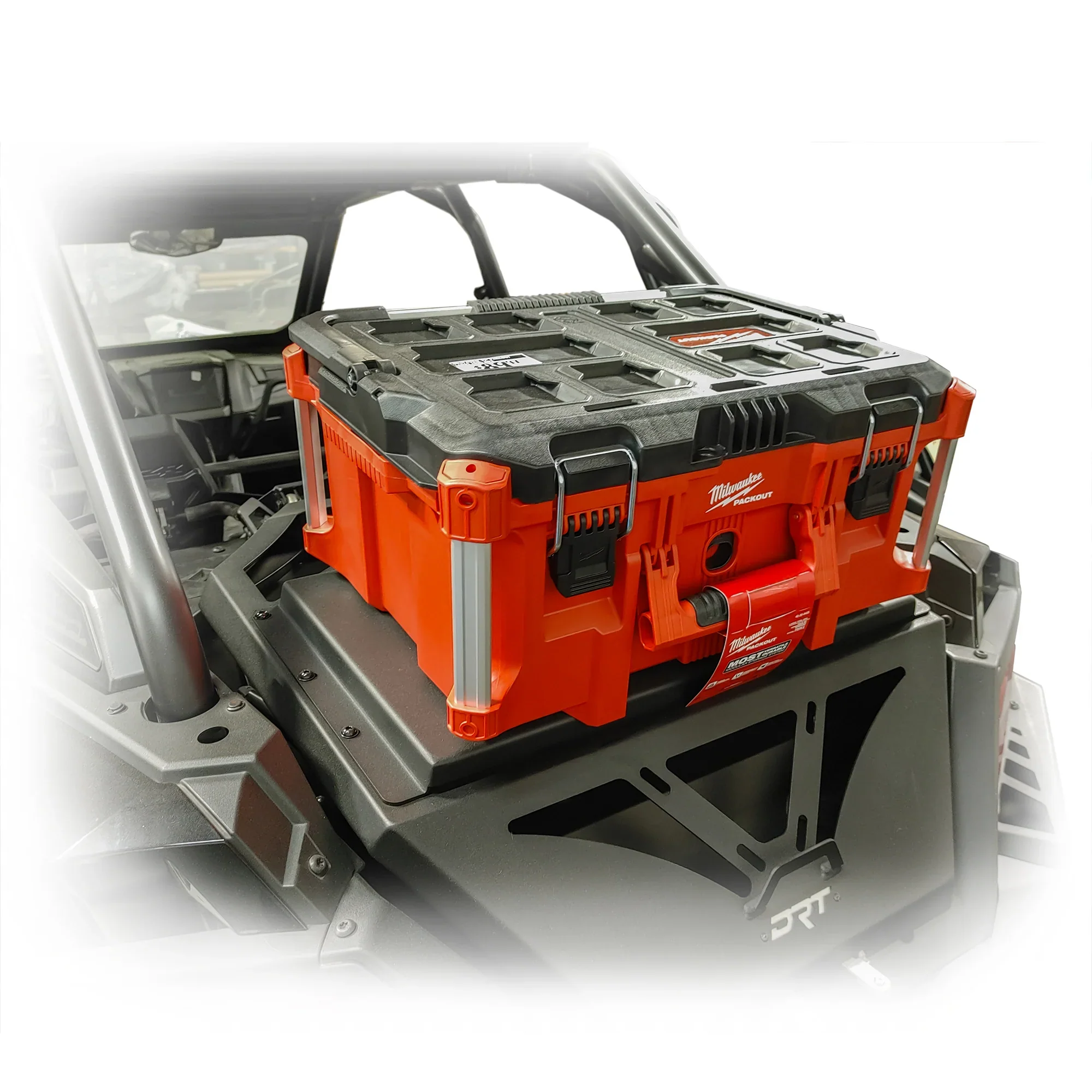 DRT Polaris RZR Pro XP/Pro R/Turbo R Packout Mount for Tire Carrier/Adventure Rack - Image 6