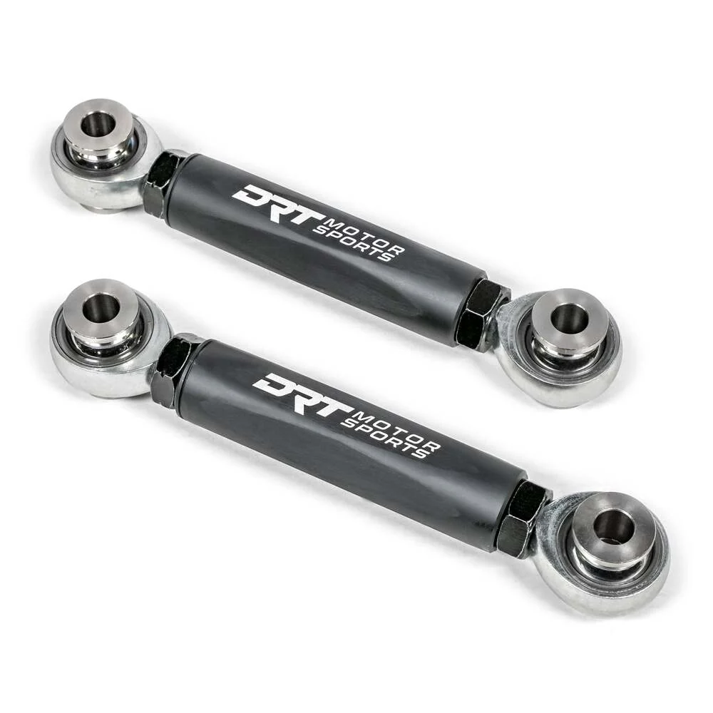 DRT Polaris RZR XP Billet Aluminum Rear Hex Bar Adjustable Sway Bar Link Kit - Image 5