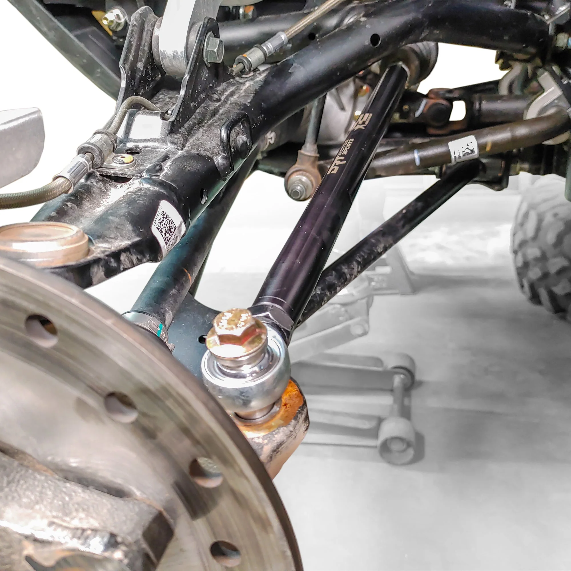 DRT Polaris RZR XP1000/4 HD Billet Aluminum Tie Rod Kit (M14 Rack) - Image 8
