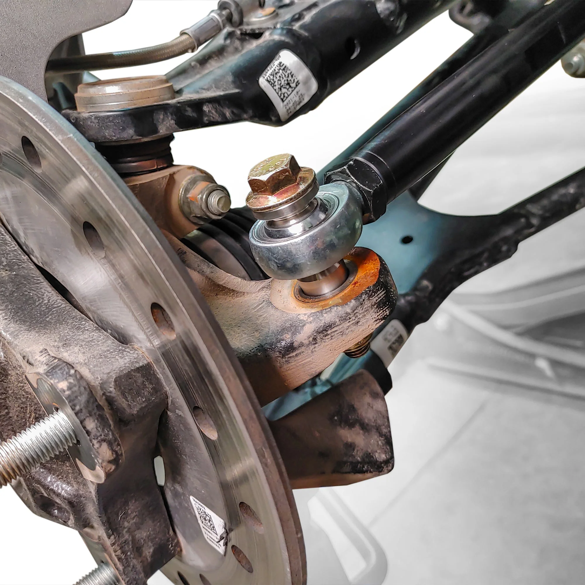 DRT Polaris RZR XP1000/4 HD Billet Aluminum Tie Rod Kit (M14 Rack) - Image 9