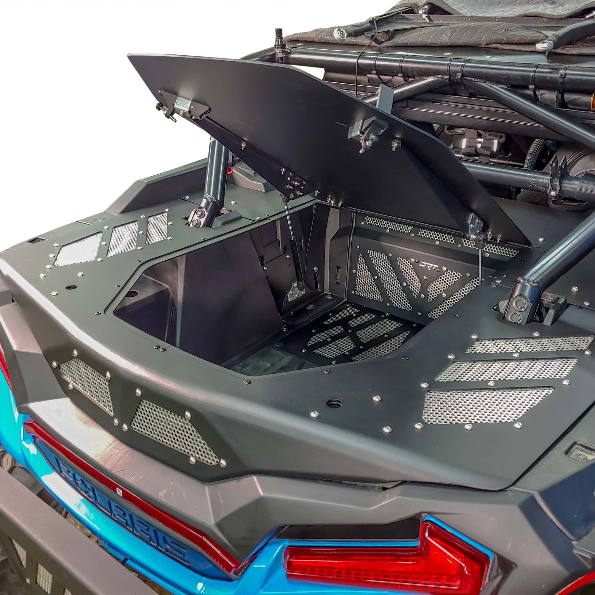 DRT Polaris RZR XP1000/Turbo 2014+ Aluminum Trunk Enclosure - Image 7