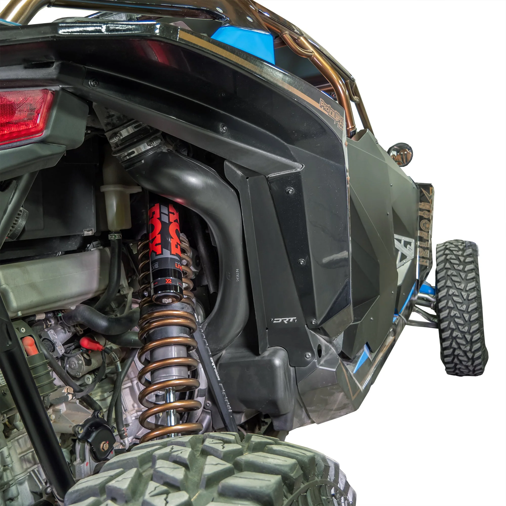 DRT RZR Pro R Aluminum Rear Inner Fender Guards - Image 4