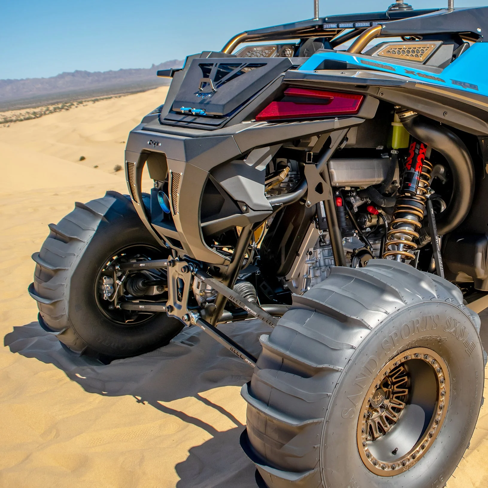 DRT Motorsports Billet Aluminum Hex Bar Radius Rod Kit for Polaris RZR Pro R / Turbo R (2022+) - Image 11