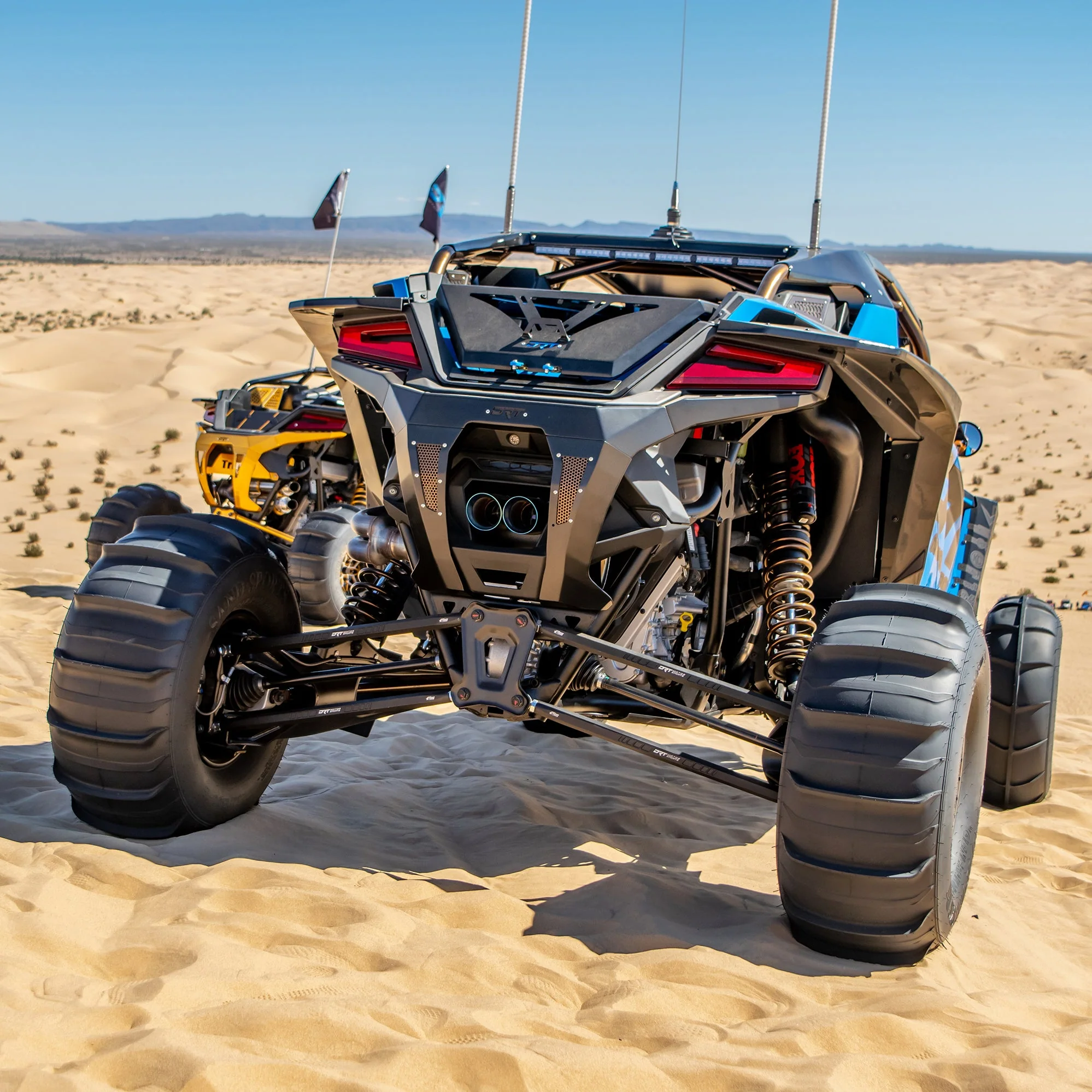 DRT Motorsports Billet Aluminum Hex Bar Radius Rod Kit for Polaris RZR Pro R / Turbo R (2022+) - Image 7