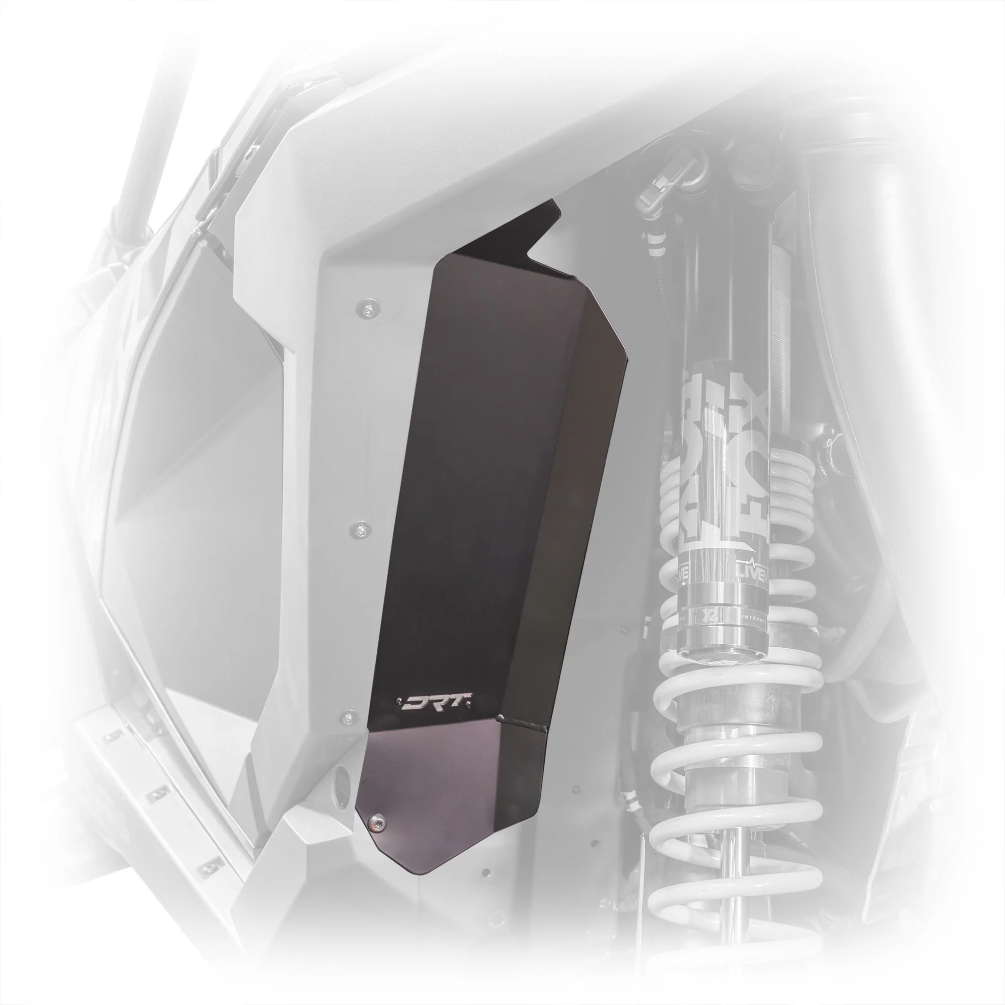 DRT RZR Pro XP / Turbo R Aluminum Rear Inner Fender Guards - Image 2