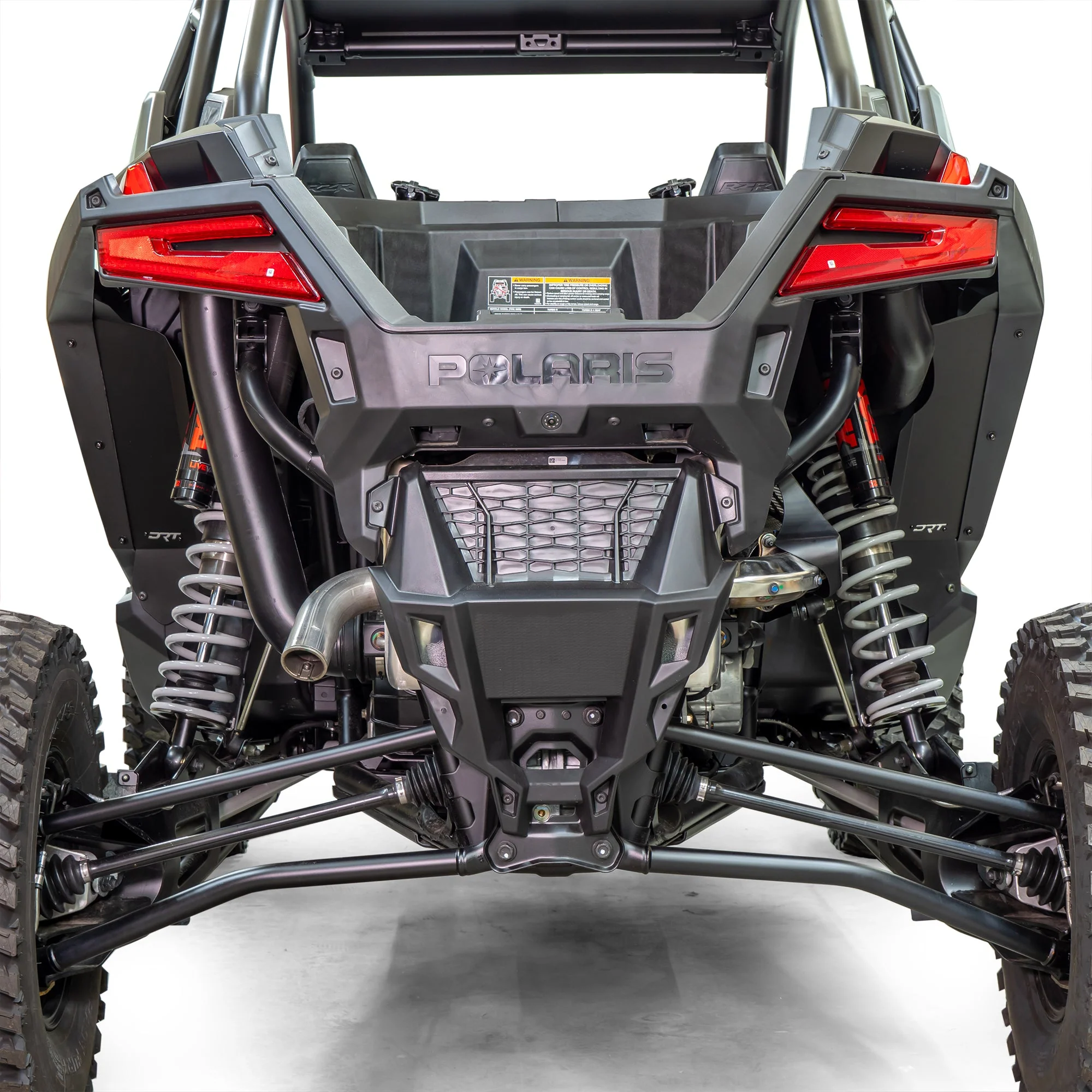 DRT RZR Pro XP / Turbo R Aluminum Rear Inner Fender Guards - Image 7