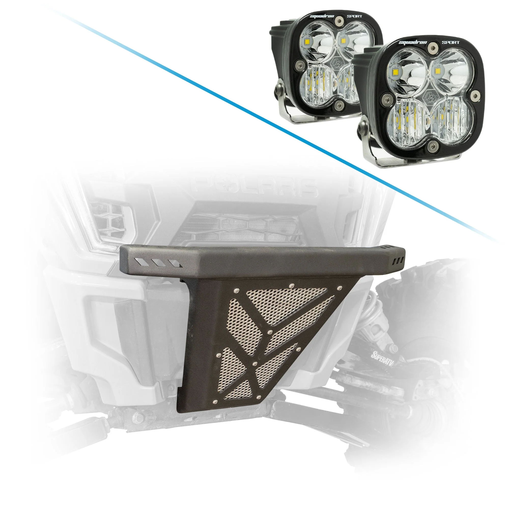 DRT RZR XP 1000 / Turbo Front Bumper - Image 12