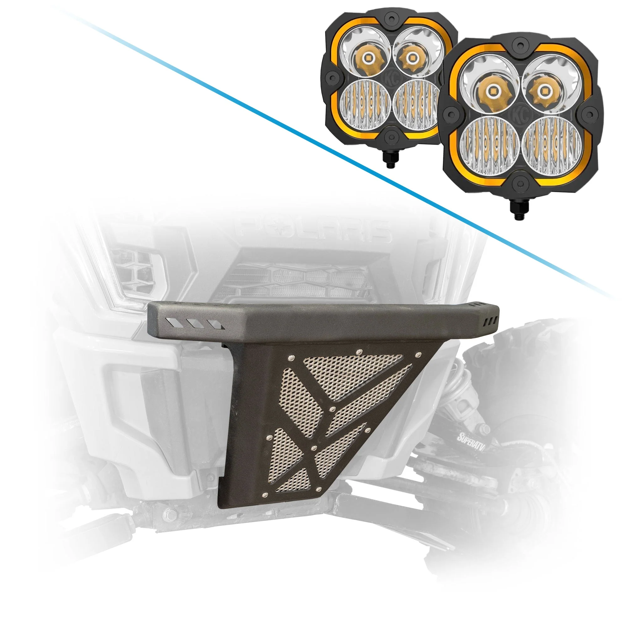 DRT RZR XP 1000 / Turbo Front Bumper - Image 14