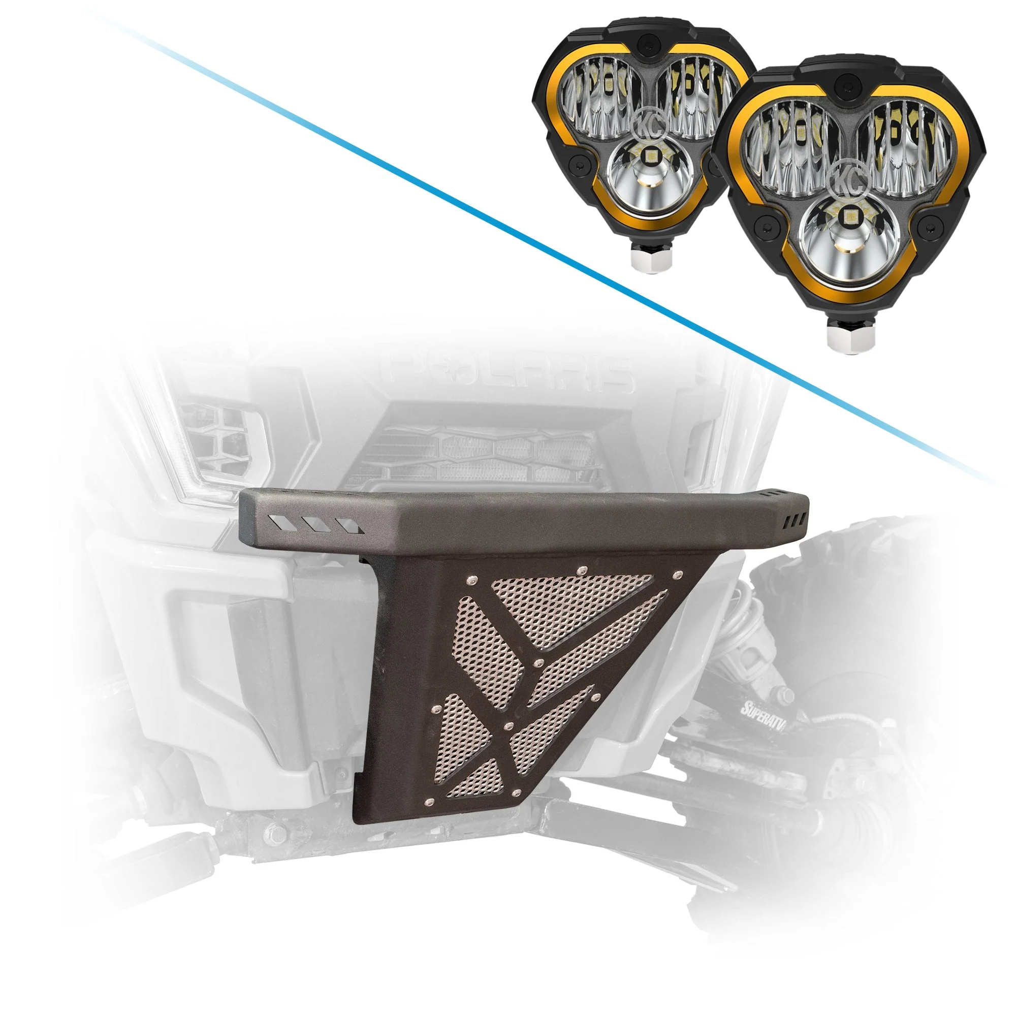 DRT RZR XP 1000 / Turbo Front Bumper - Image 15