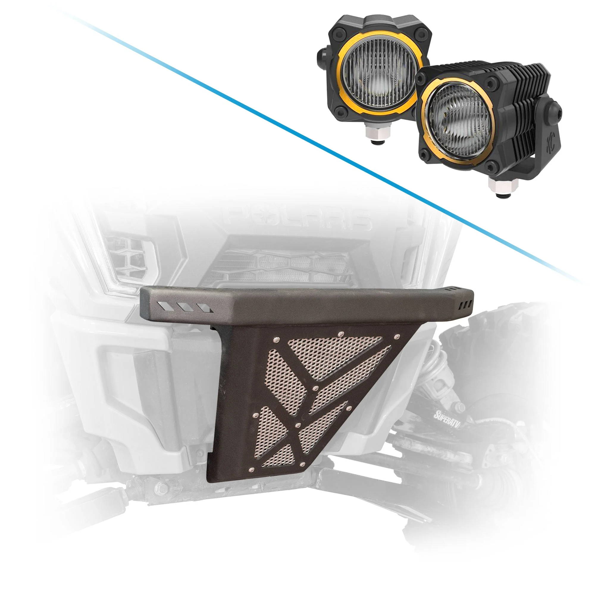 DRT RZR XP 1000 / Turbo Front Bumper - Image 16