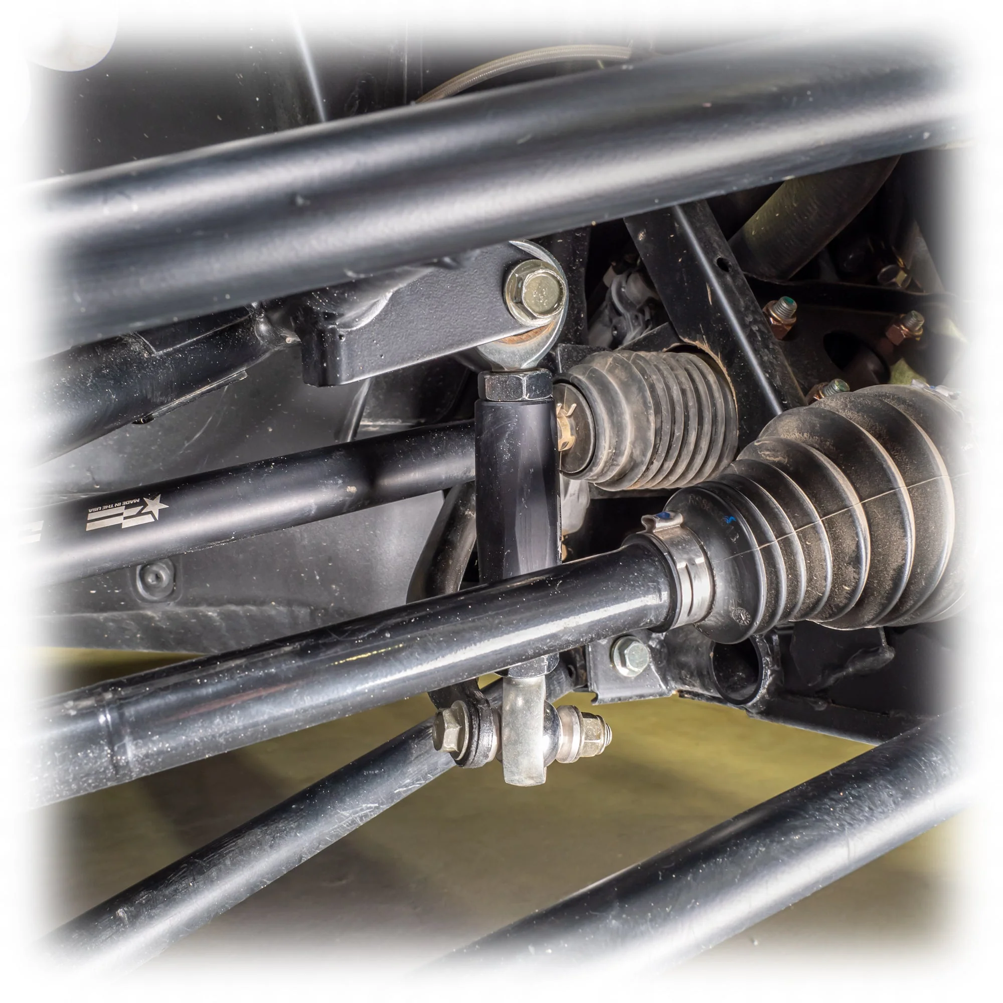 DRT Polaris RZR XP Billet Aluminum Adjustable Sway Bar Link Kit (M12) - Image 6