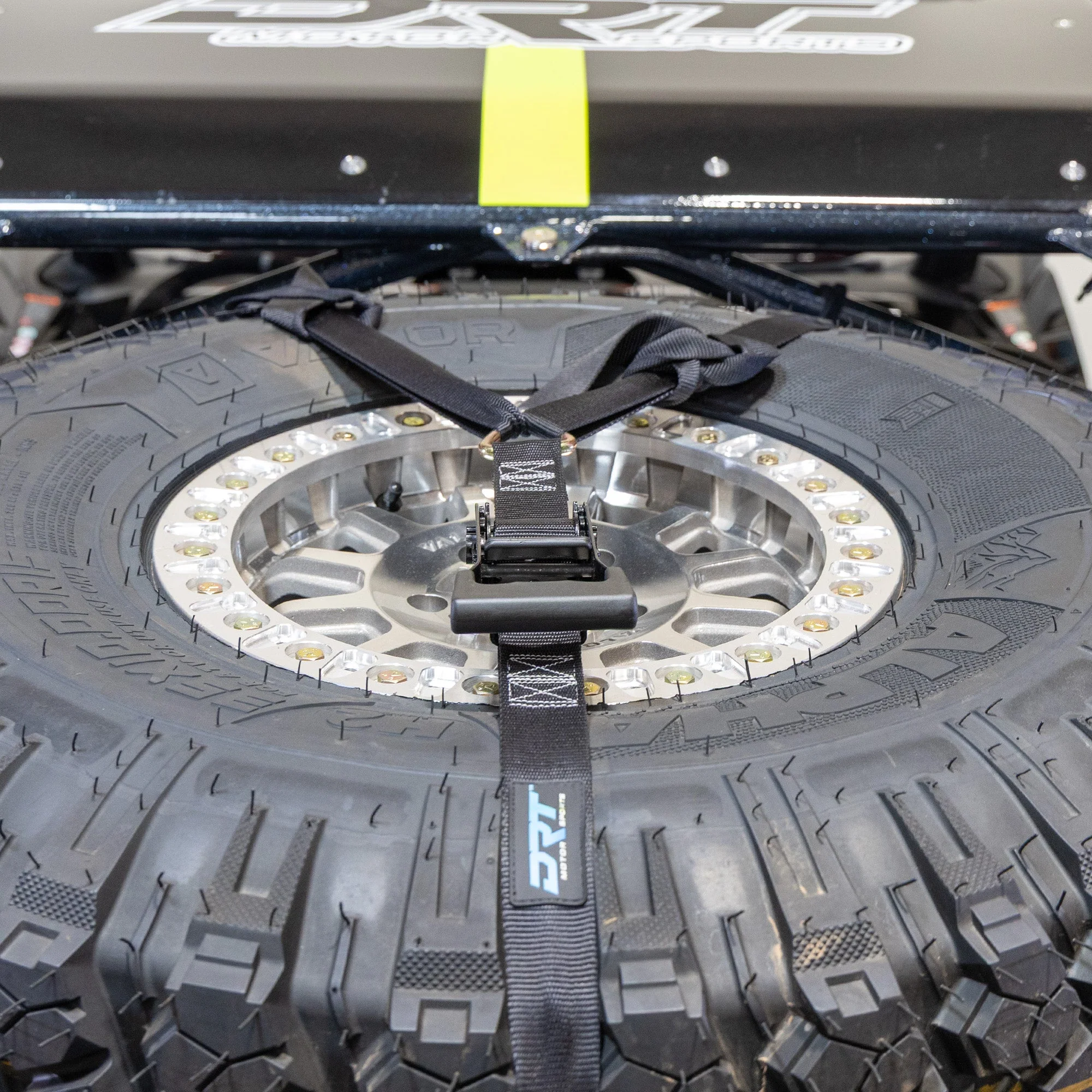DRT Universal Ratcheting 3-Point Y-Strap for Spare Tire - Image 10