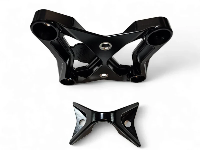 2017-2021 Can-Am Maverick X3 Radius Rod Plate with Tow Hook - Black - Image 4