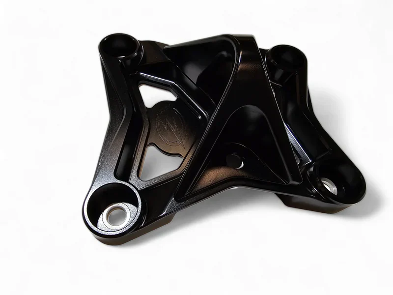 2017-2021 Can-Am Maverick X3 Radius Rod Plate with Tow Hook - Black - Image 6