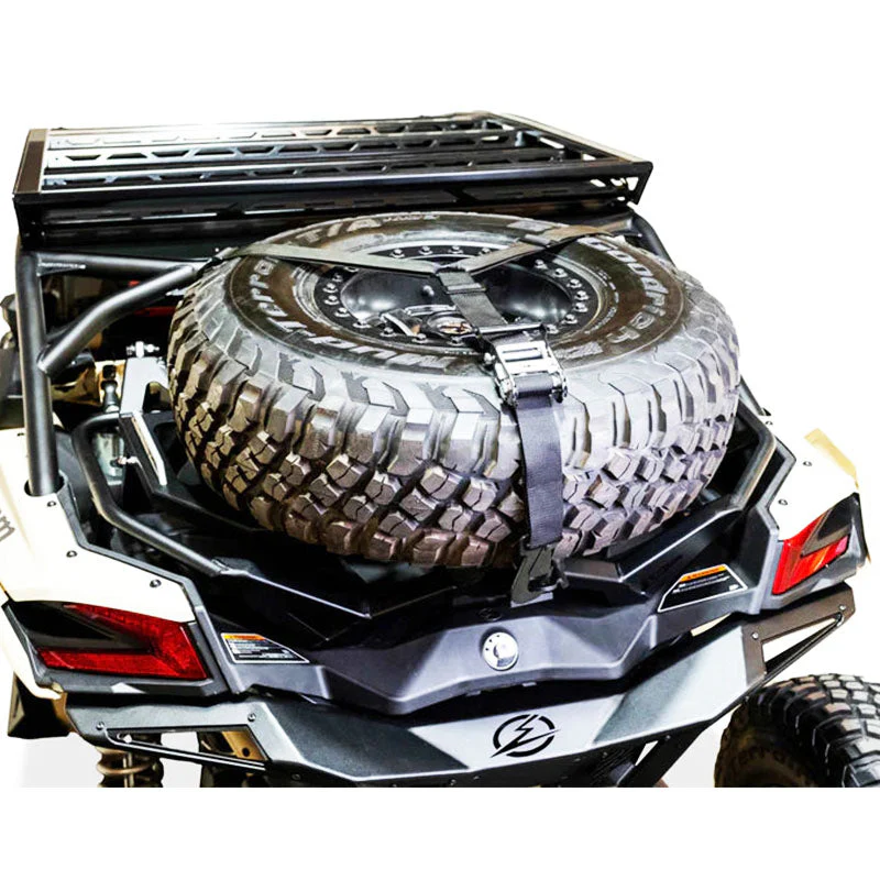 Baja Style Spare Tire Rack for Can-Am X3 Maverick (2017-2024) - Image 2